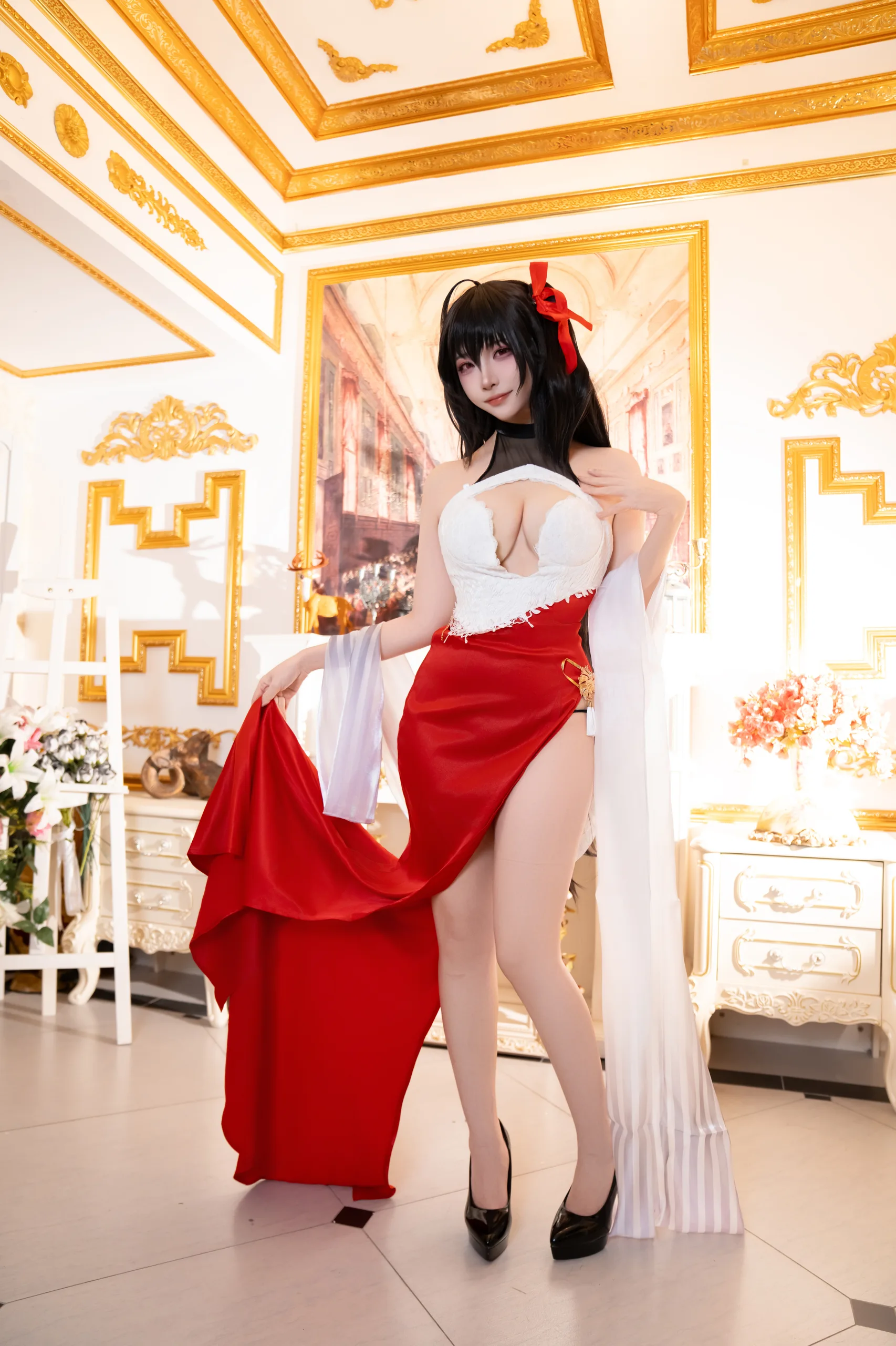 二佐Nisa 碧蓝航线 大凤誓约礼服 37P - 第25张写真大图