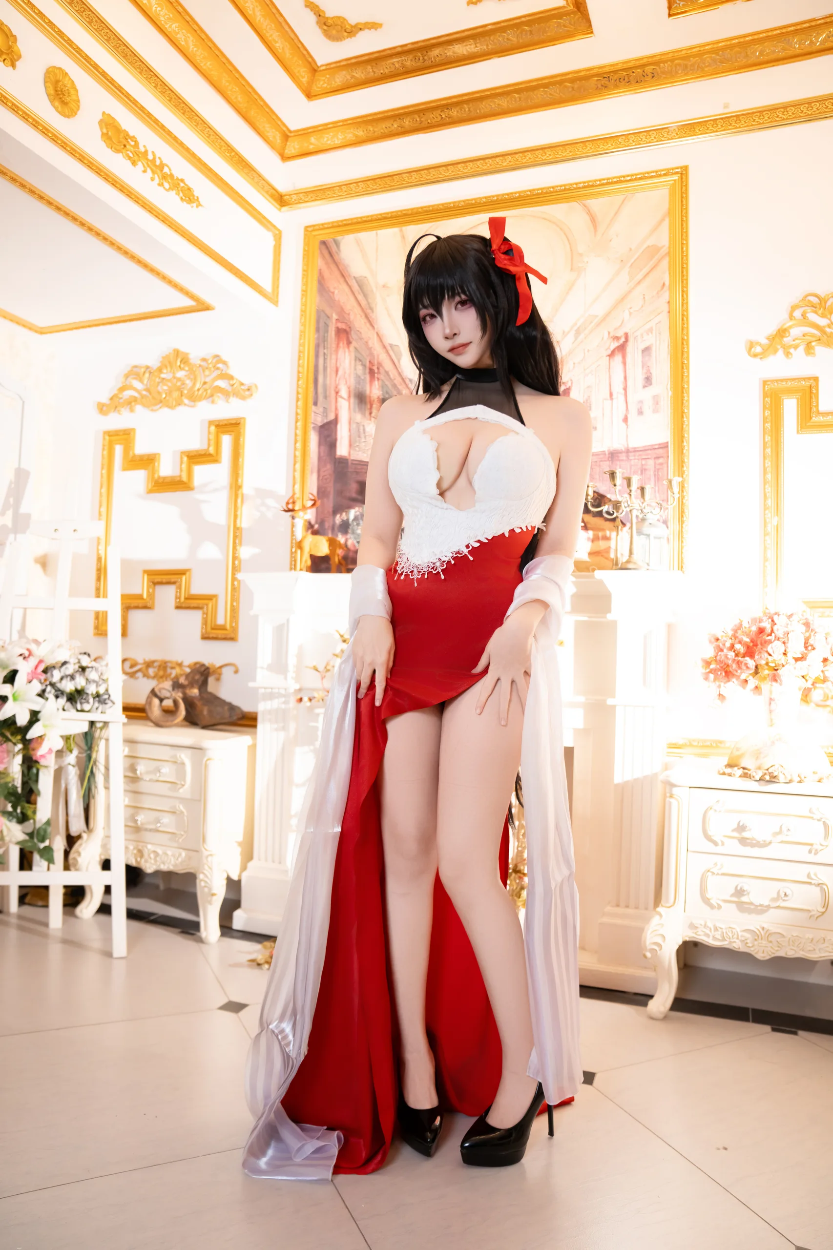 二佐Nisa 碧蓝航线 大凤誓约礼服 37P - 第28张写真大图