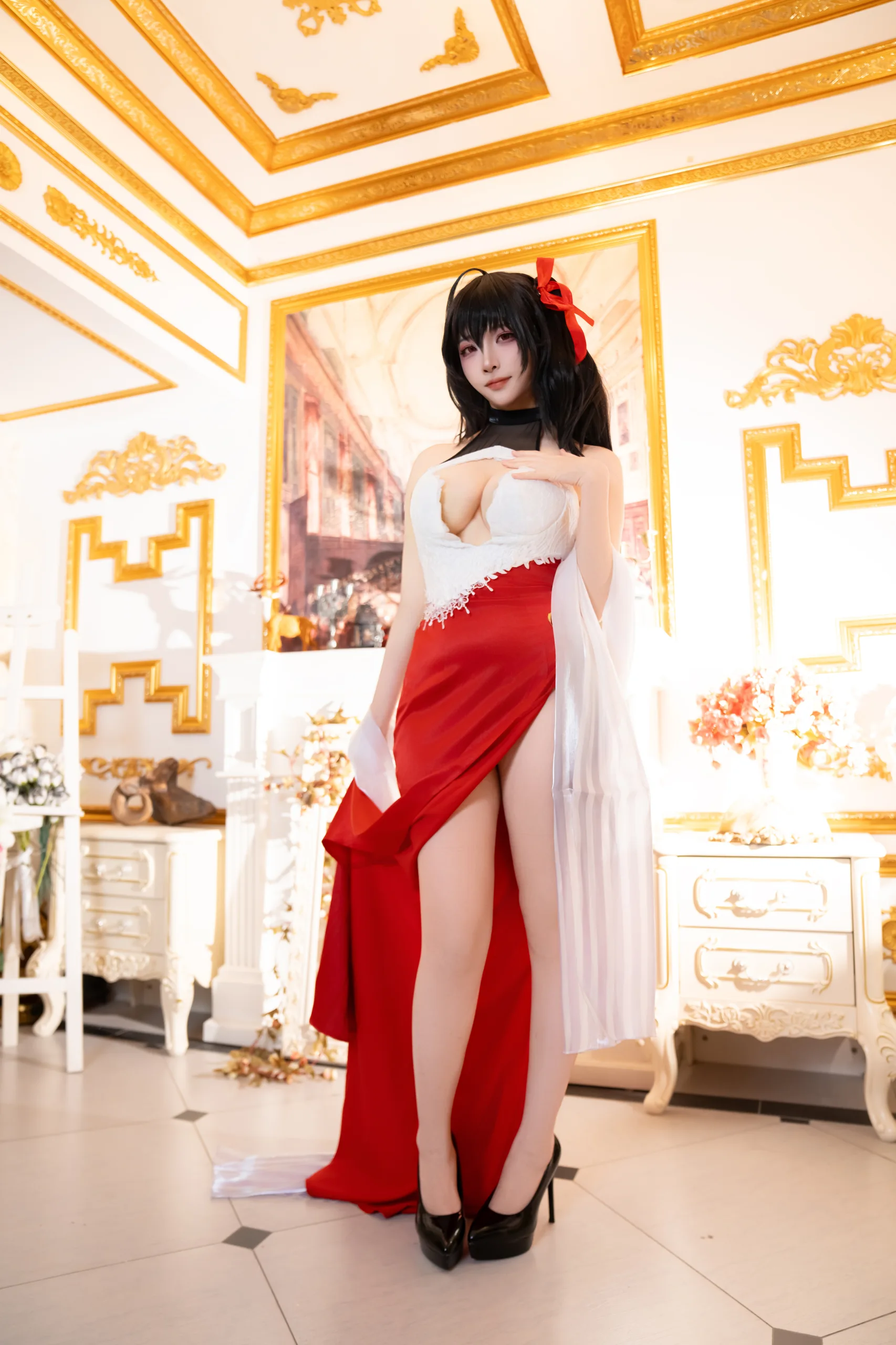 二佐Nisa 碧蓝航线 大凤誓约礼服 37P - 第30张写真大图