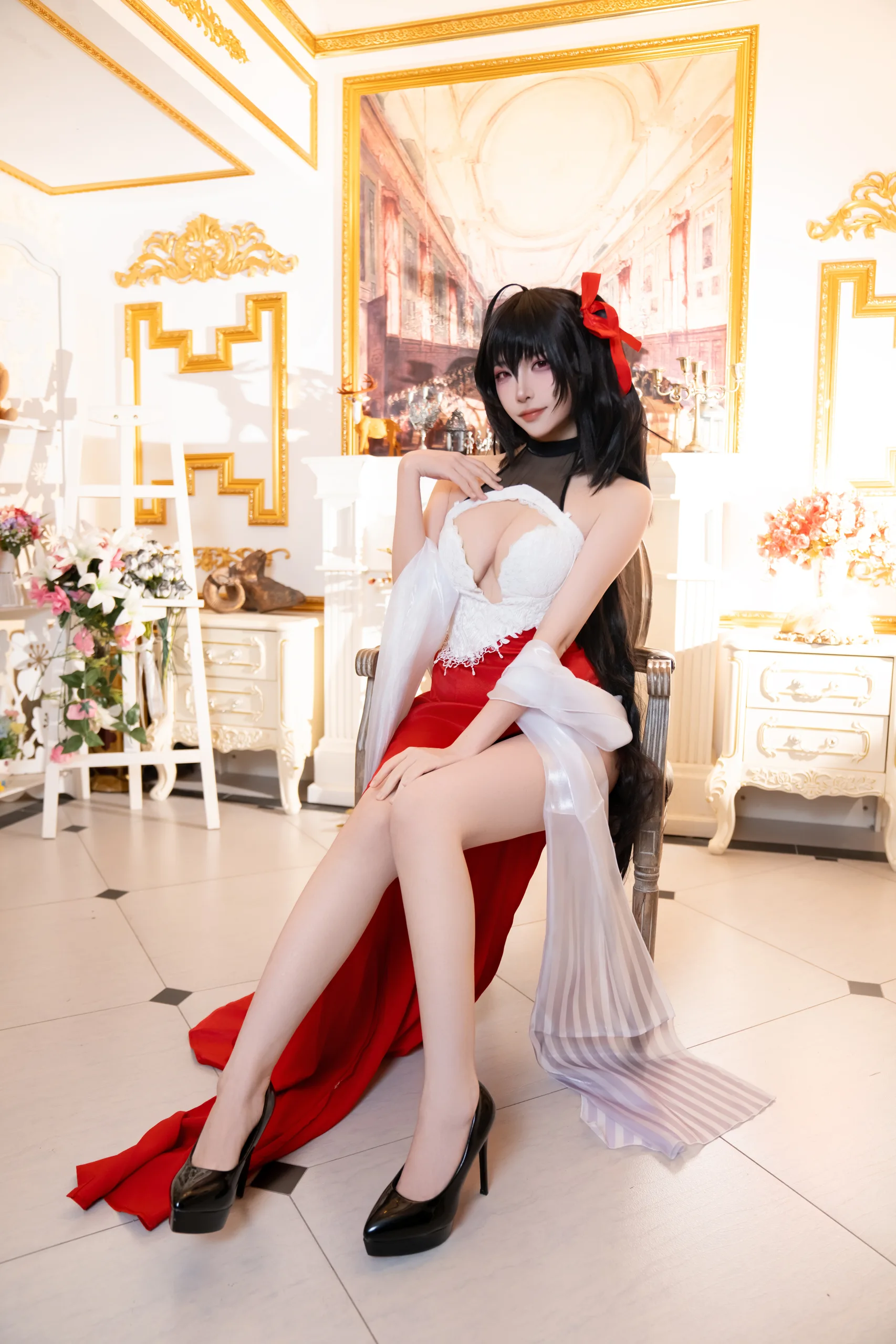 二佐Nisa 碧蓝航线 大凤誓约礼服 37P - 第36张写真大图