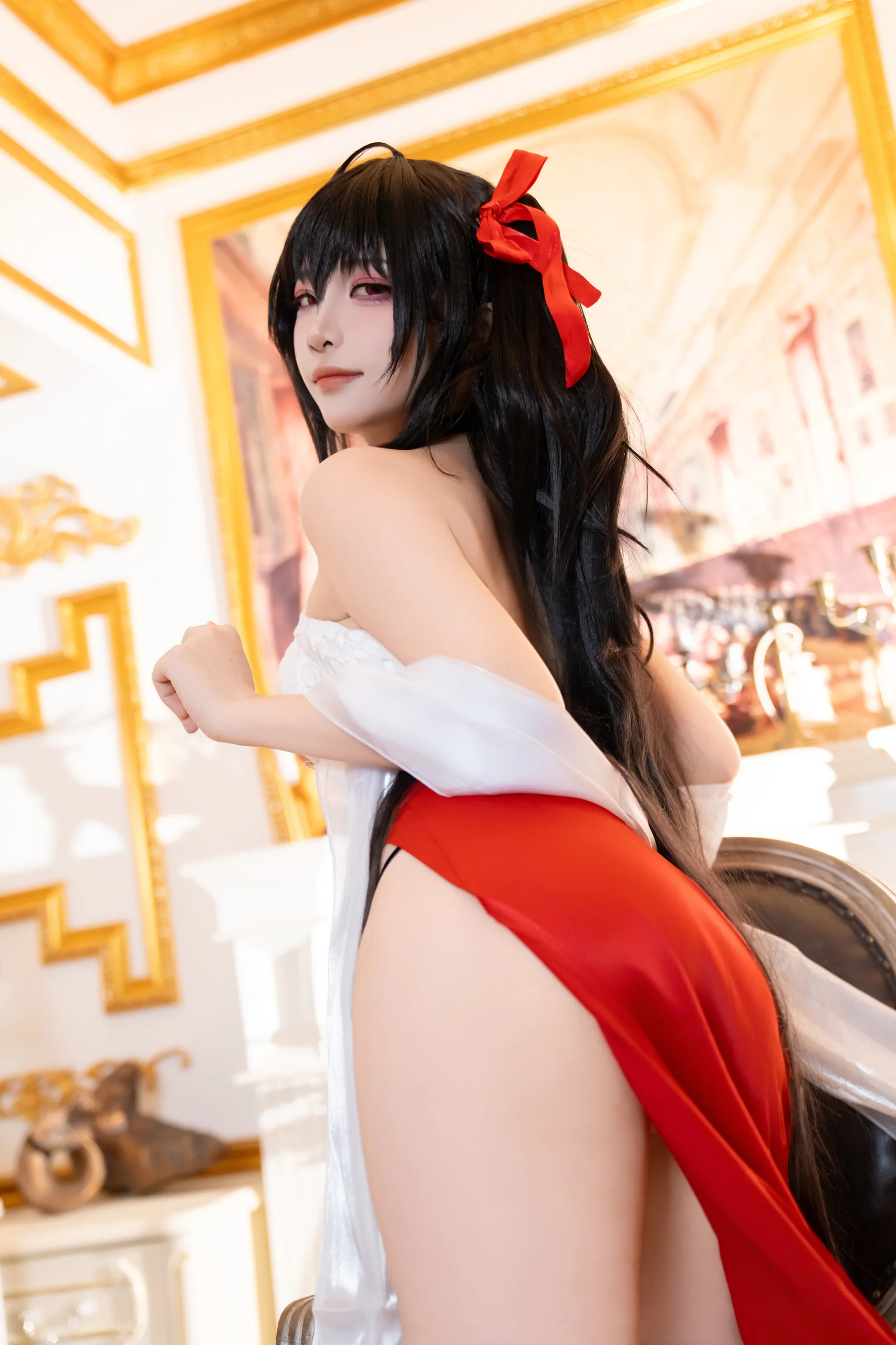 二佐Nisa 碧蓝航线 大凤誓约礼服 37P - 第5张写真大图