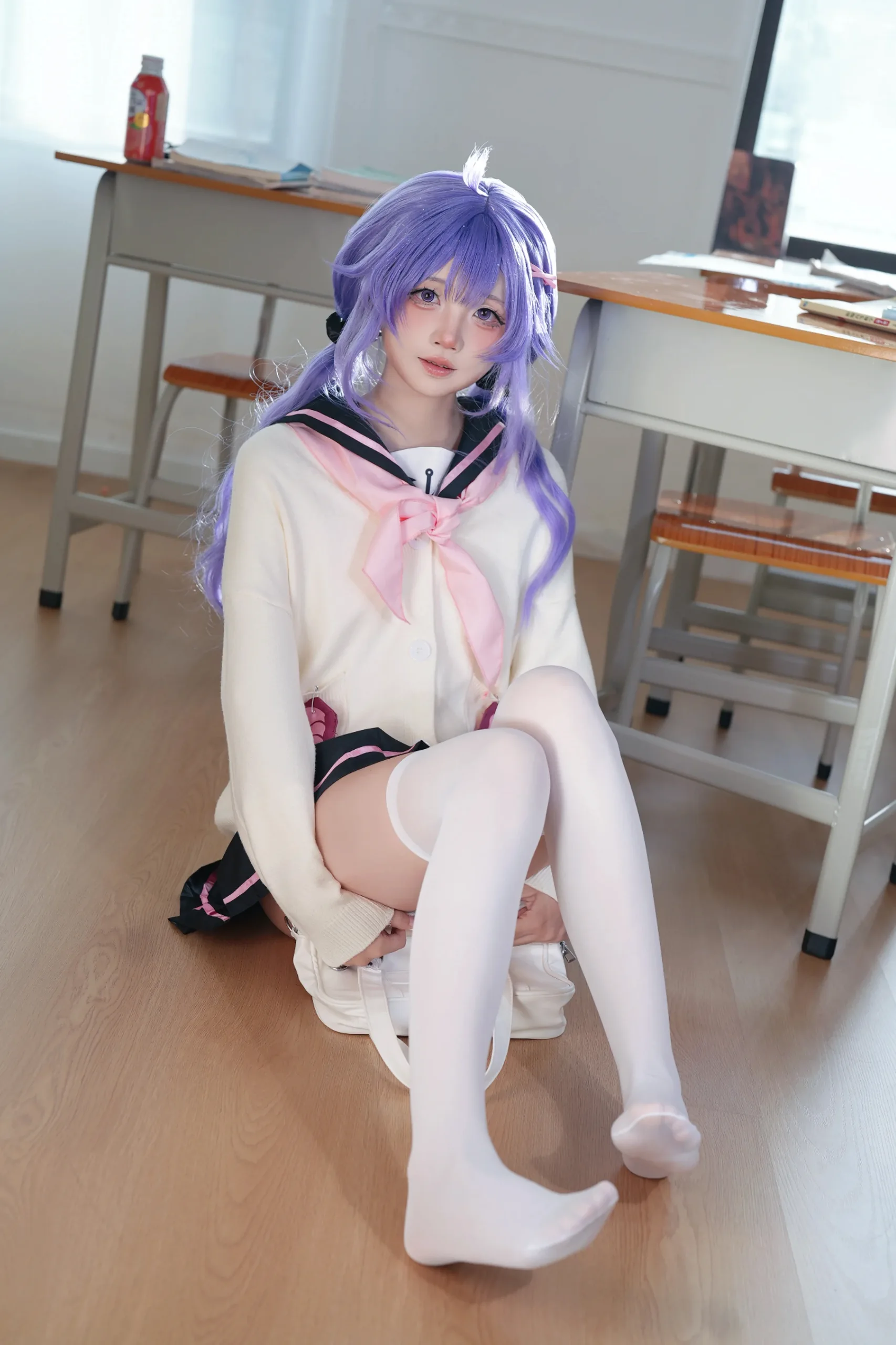 五更百鬼 碧蓝航线 独角兽JK 18P - 第3张写真大图