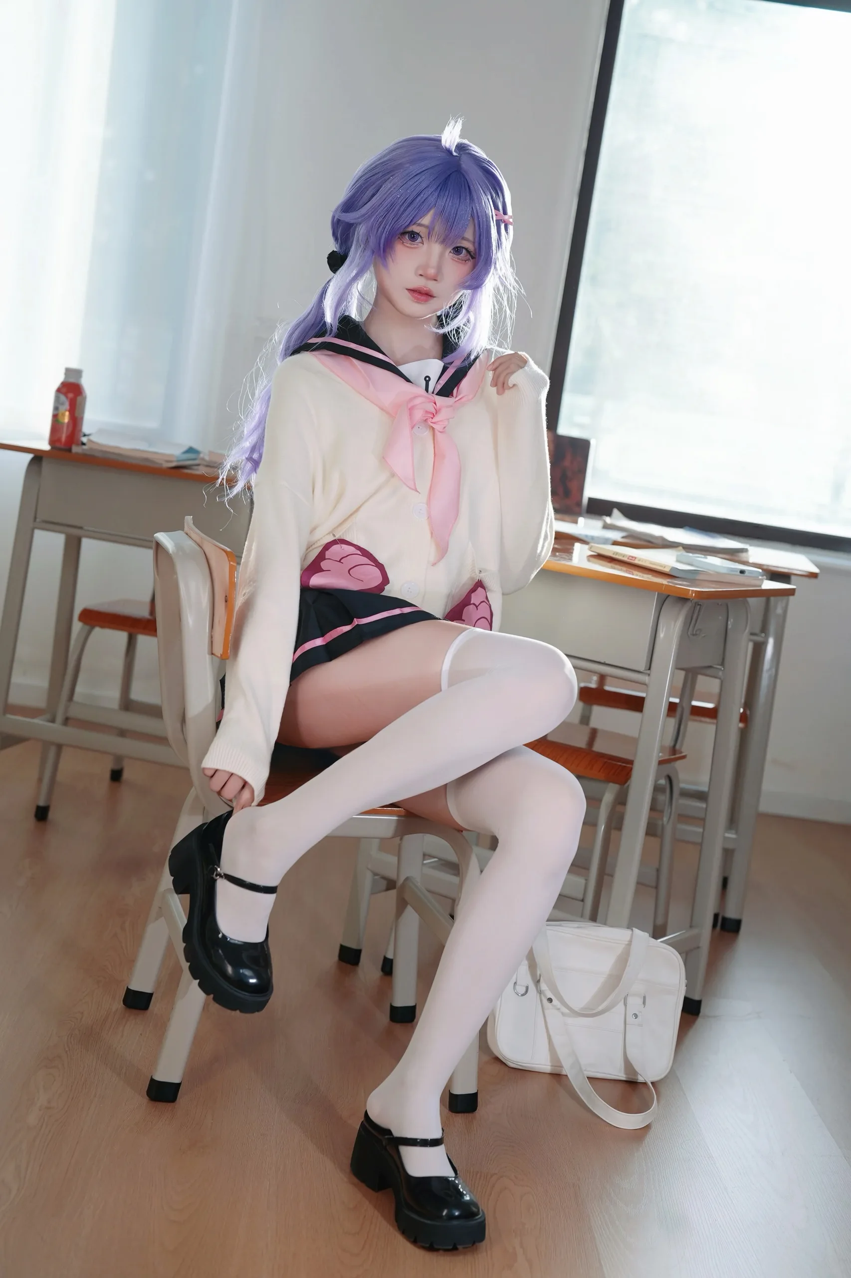 五更百鬼 碧蓝航线 独角兽JK 18P - 第9张写真大图