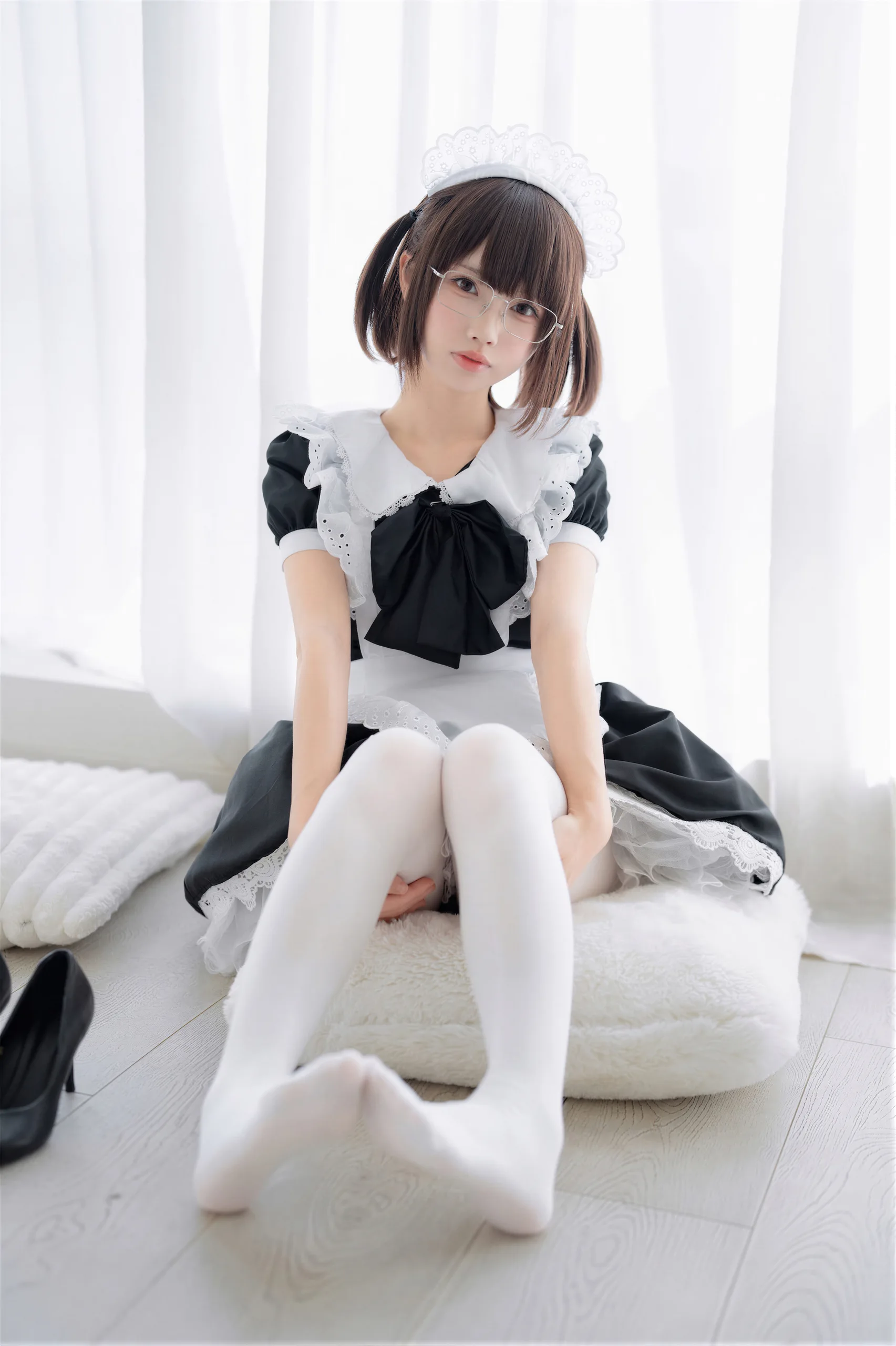 十万珍吱伏特&轩萧学姐 双人女仆 110P - 第104张写真大图