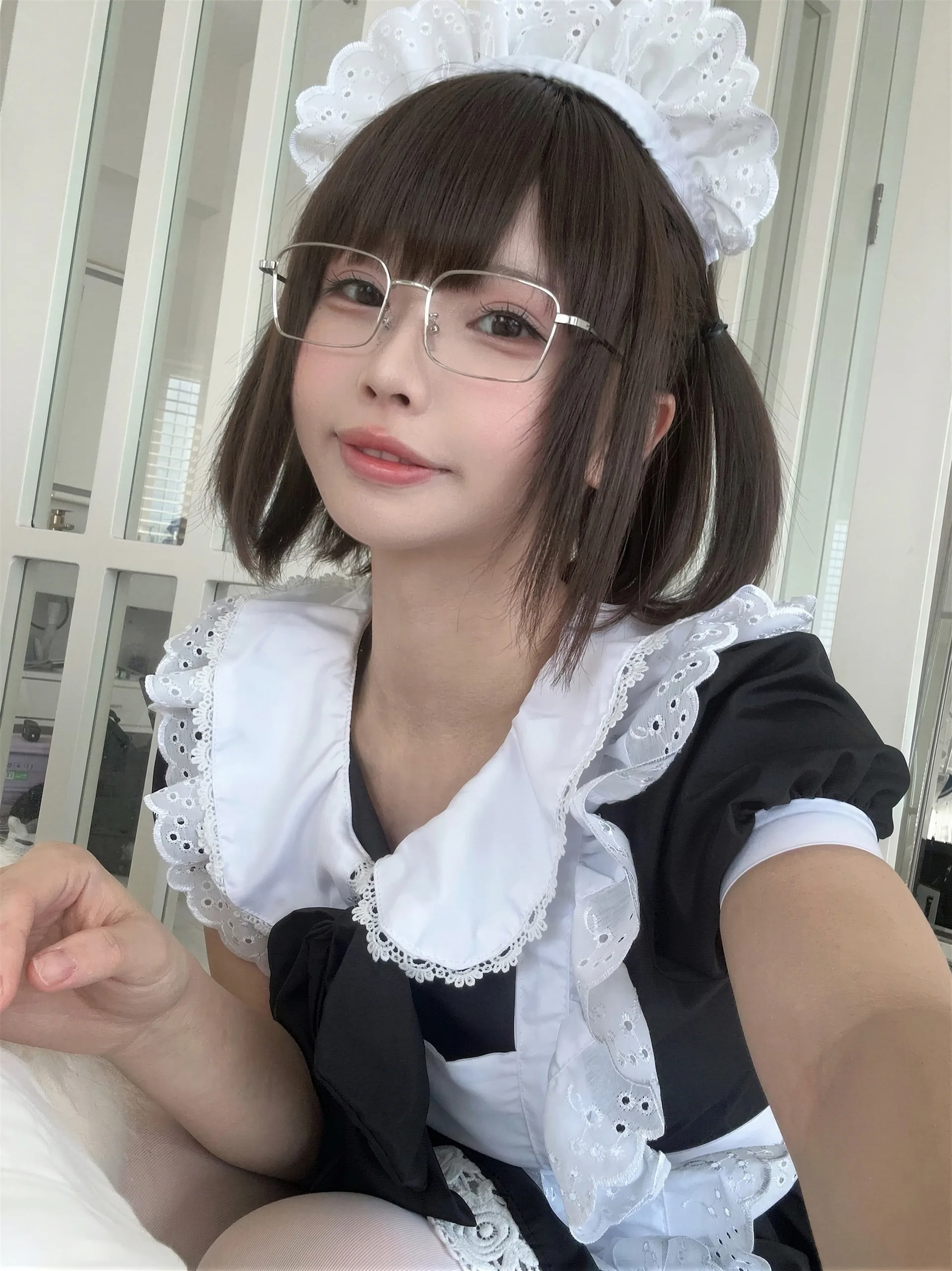 十万珍吱伏特&轩萧学姐 双人女仆 110P - 第9张写真大图