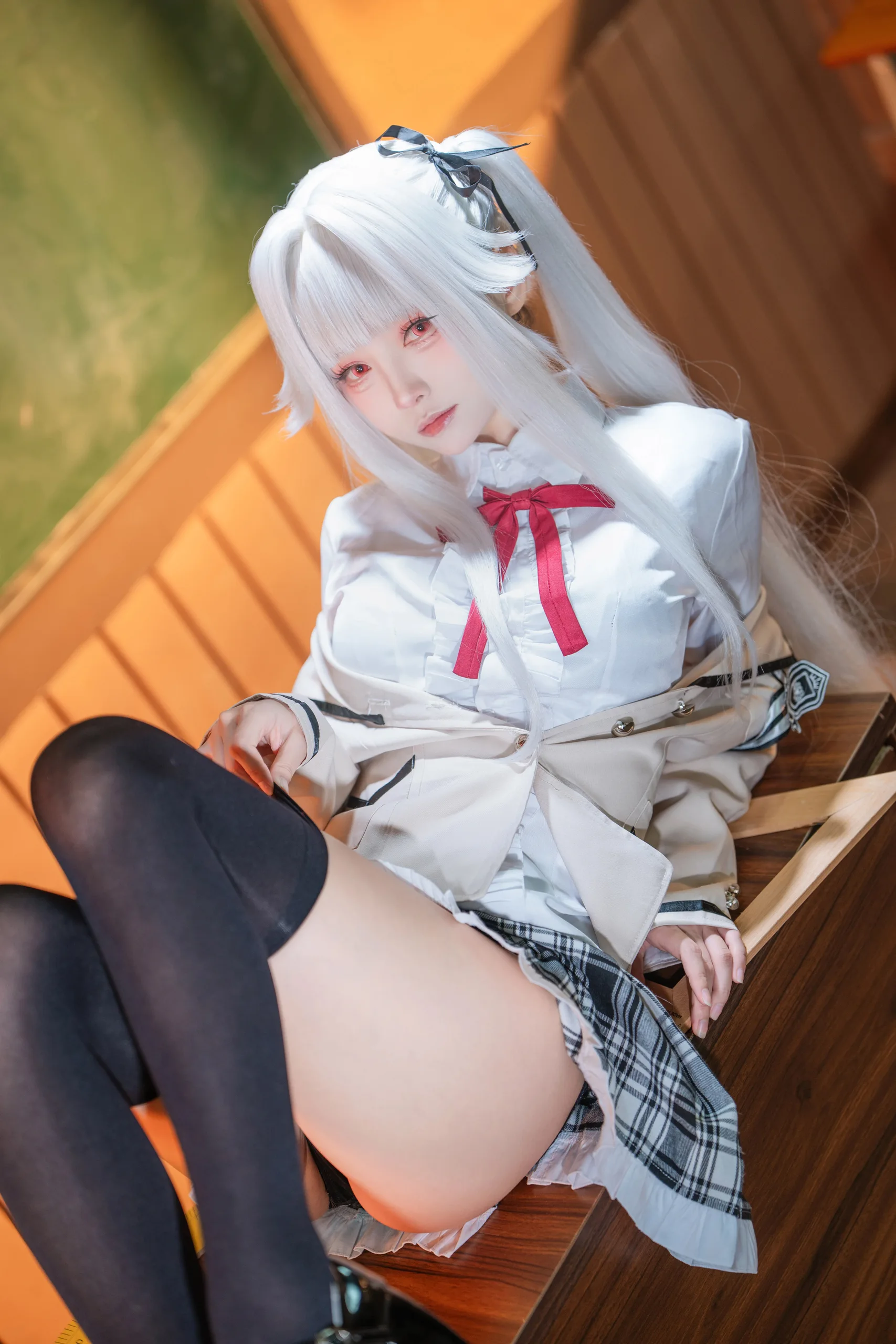 大大卷卷小卷 美少女万华镜 篝之雾枝校服 29P - 第17张写真大图