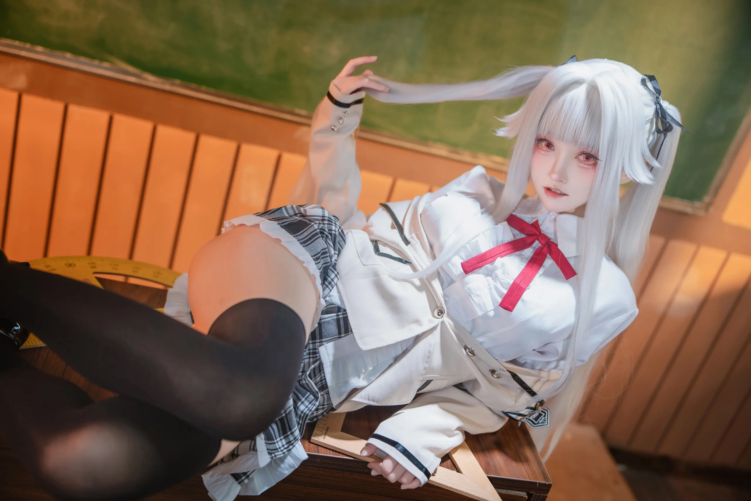 大大卷卷小卷 美少女万华镜 篝之雾枝校服 29P - 第22张写真大图