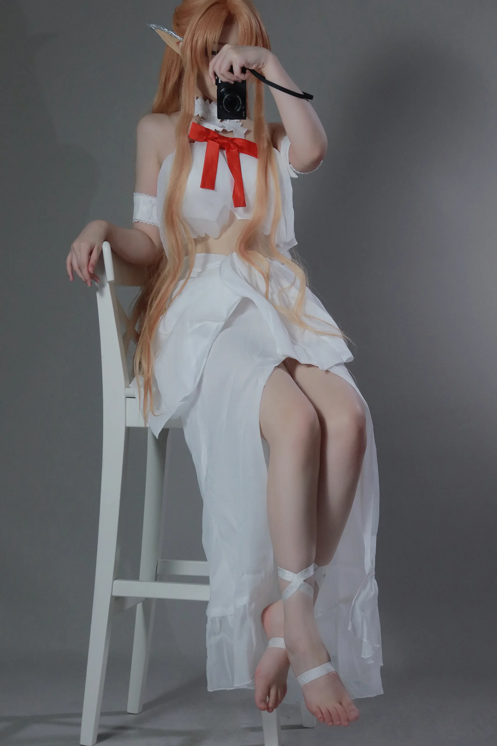 幼爱Youmeko 刀剑神域 亚丝娜·精灵囚服 - 第26张写真大图