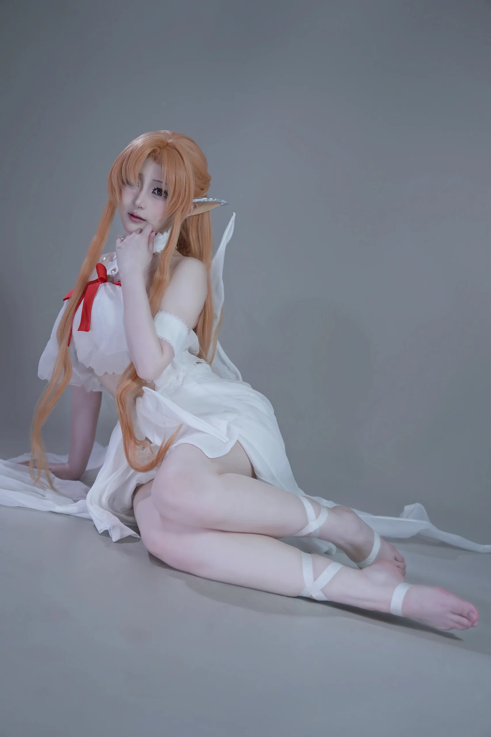 幼爱Youmeko 刀剑神域 亚丝娜·精灵囚服 - 第45张写真大图