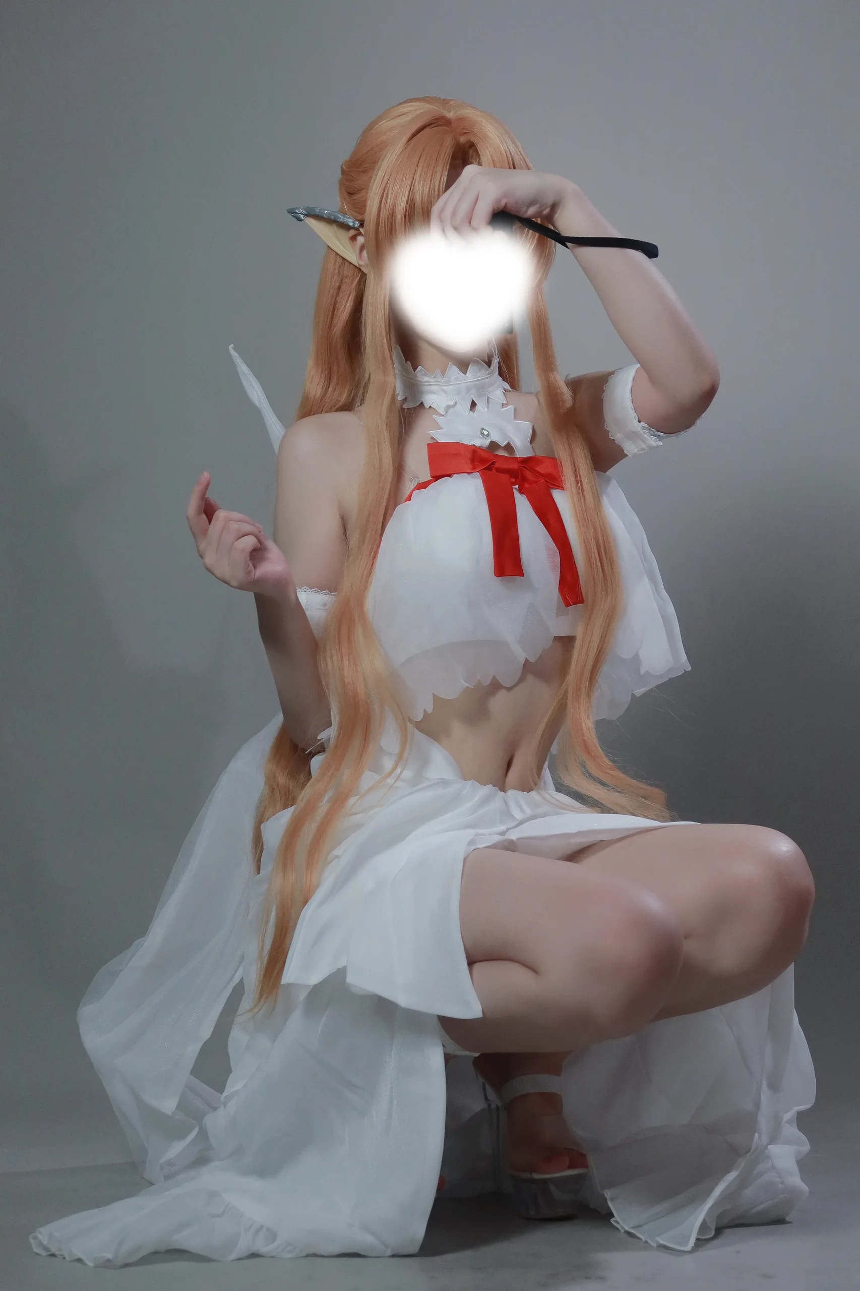 幼爱Youmeko 刀剑神域 亚丝娜·精灵囚服 - 第49张写真大图