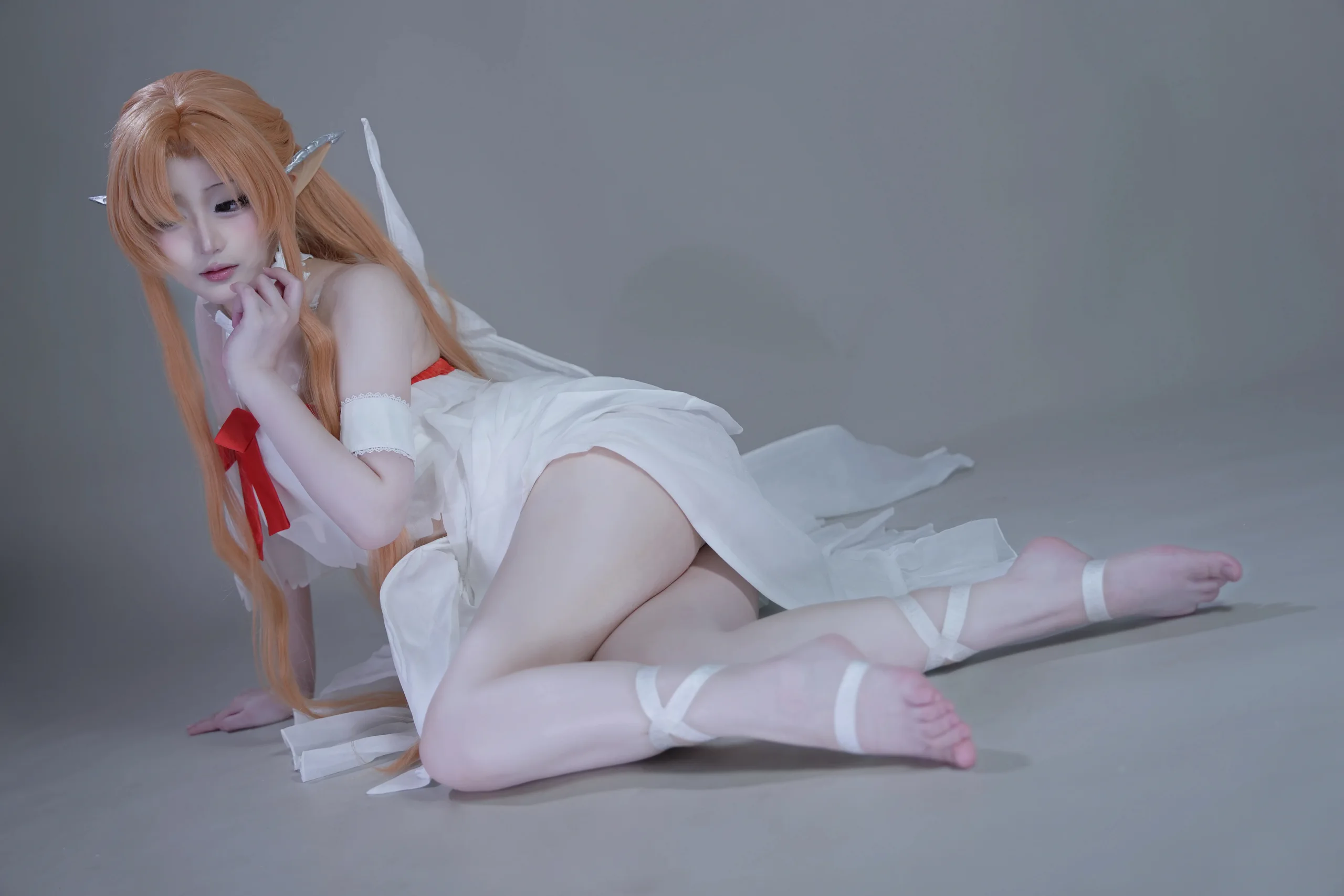 幼爱Youmeko 刀剑神域 亚丝娜·精灵囚服 - 第52张写真大图