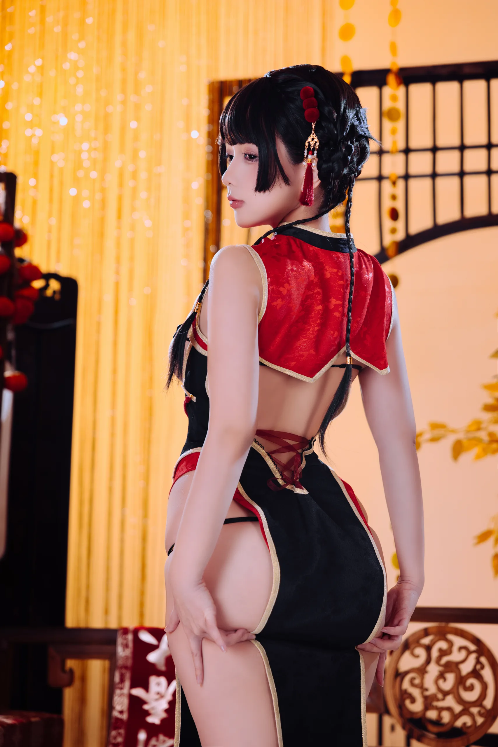 日奈娇 新年限定旗袍 - 第38张写真大图