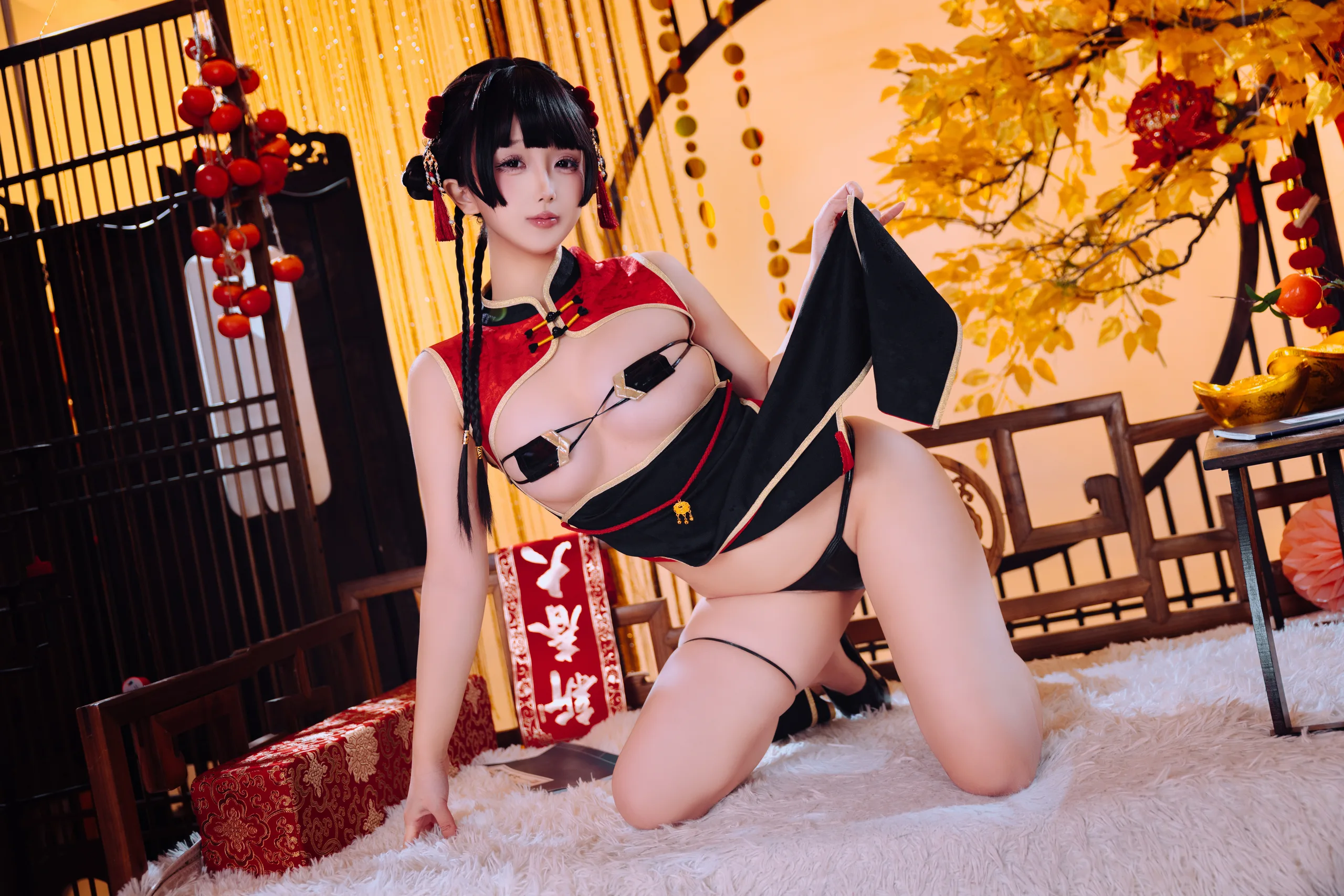 日奈娇 新年限定旗袍 - 第44张写真大图