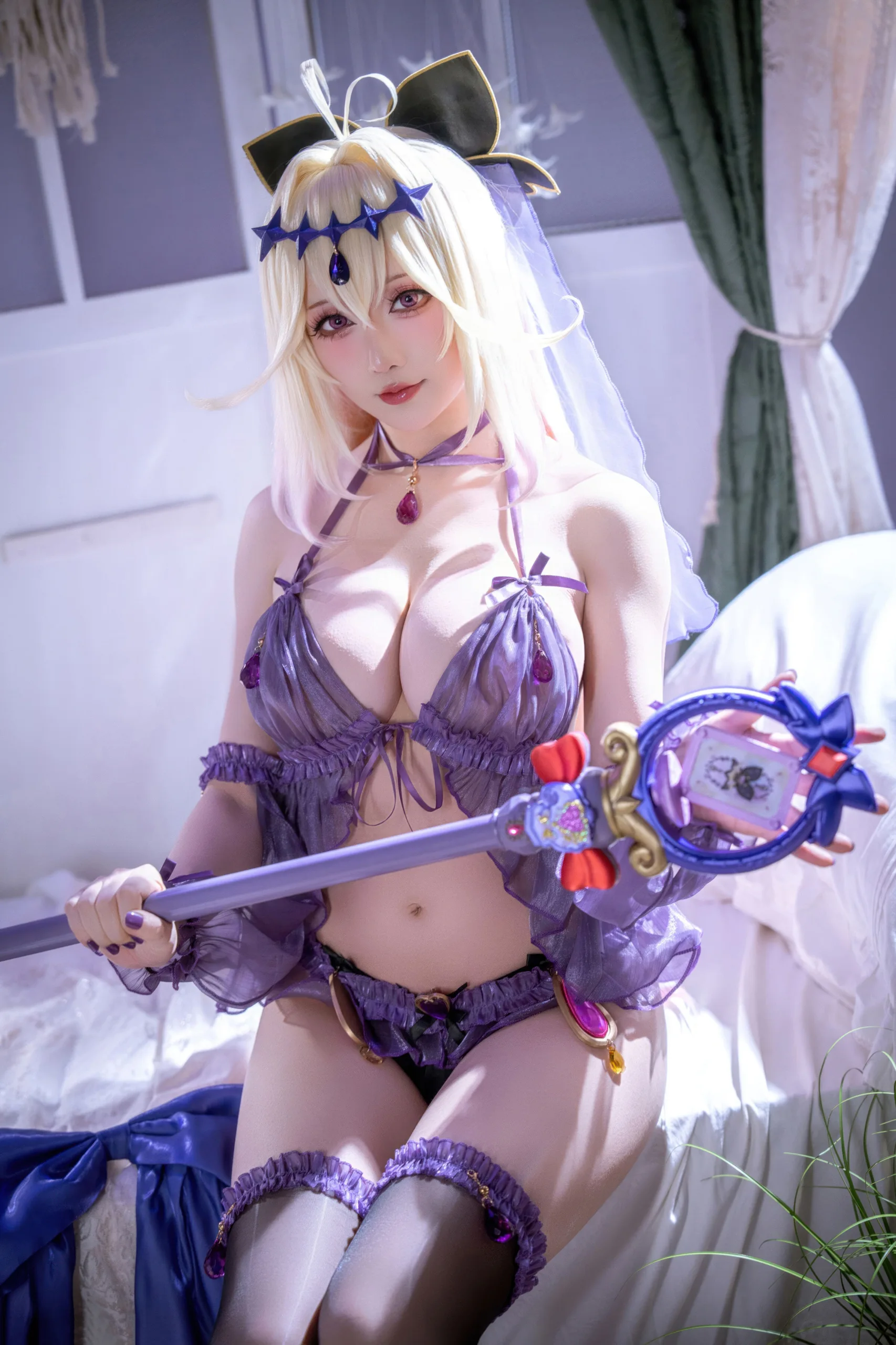 星之迟迟 26年6月计划 名侦探光之美少女 森亚露露卡原皮+同人 - 第66张写真大图