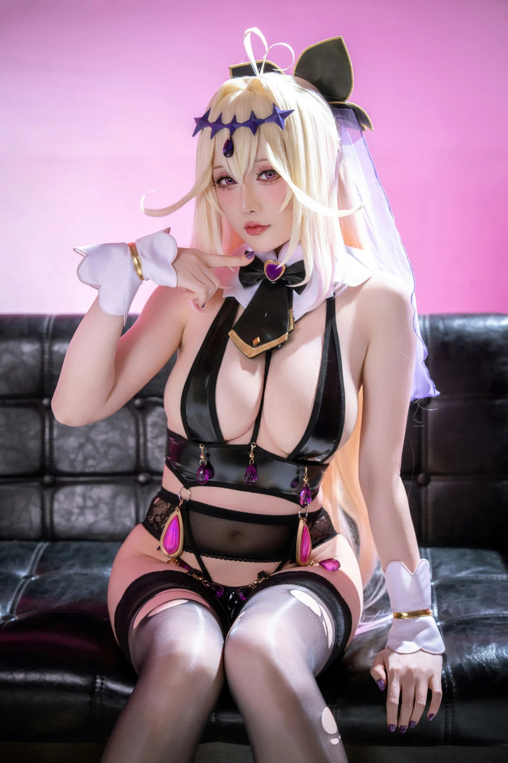 星之迟迟 26年6月计划 名侦探光之美少女 森亚露露卡原皮+同人 - 第70张写真大图