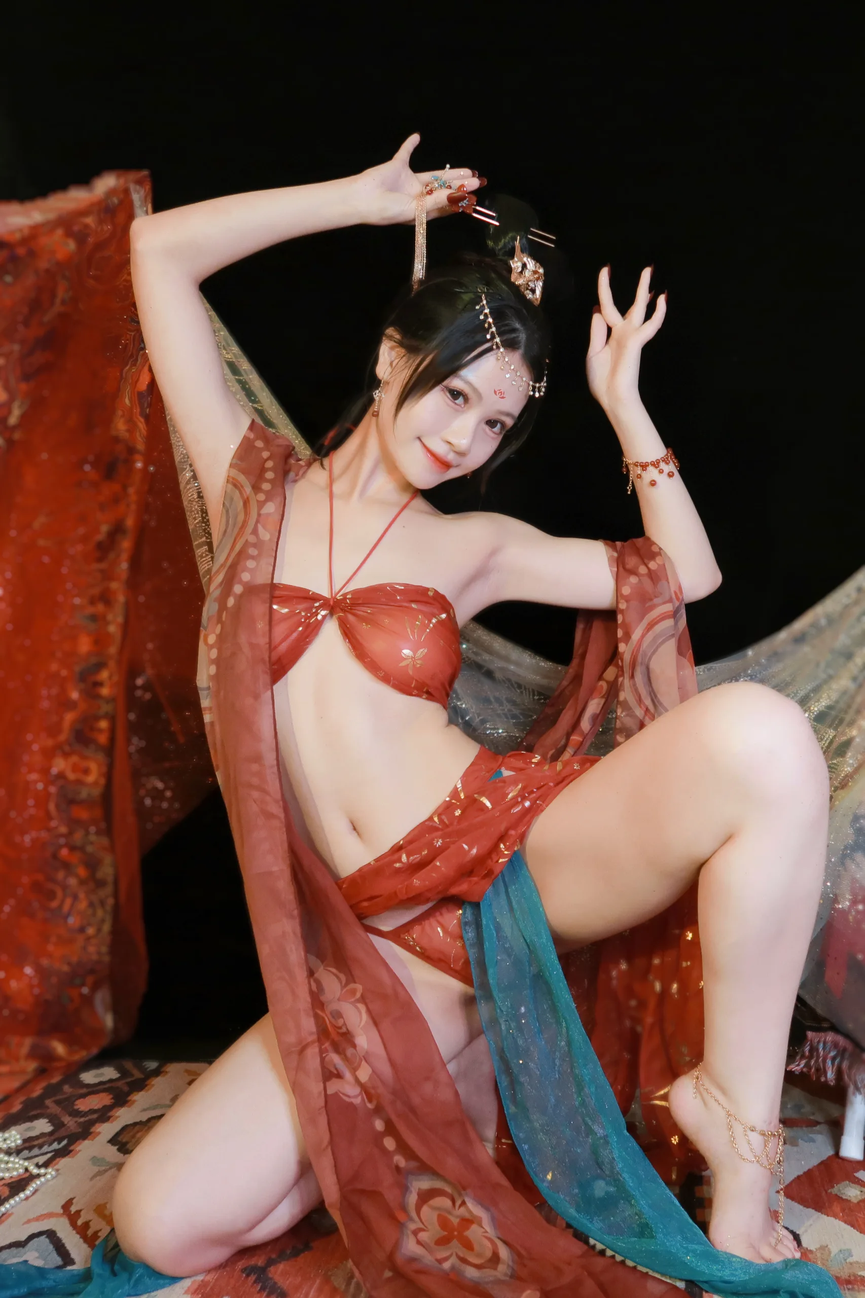 星黛鹿鹿i(千反田鹿子) 敦煌舞姬 - 第26张写真大图