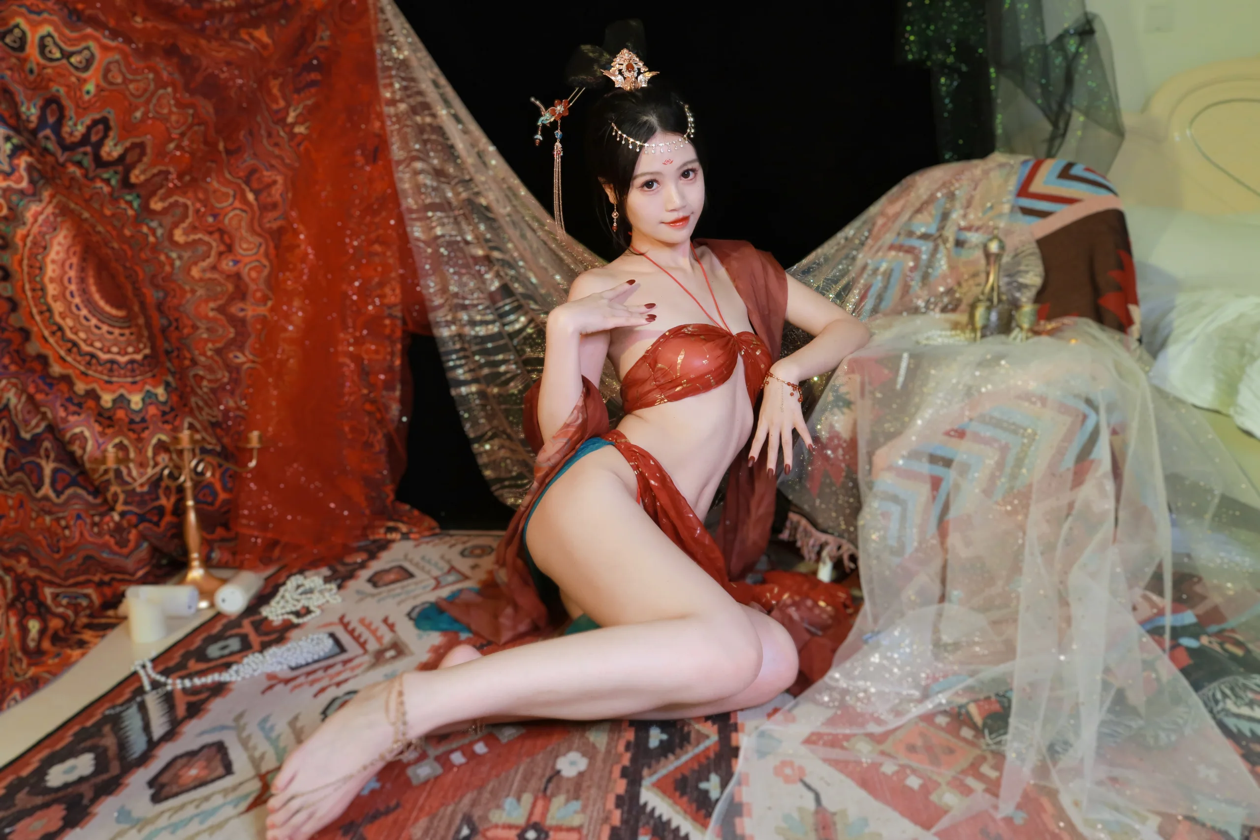 星黛鹿鹿i(千反田鹿子) 敦煌舞姬 - 第5张写真大图