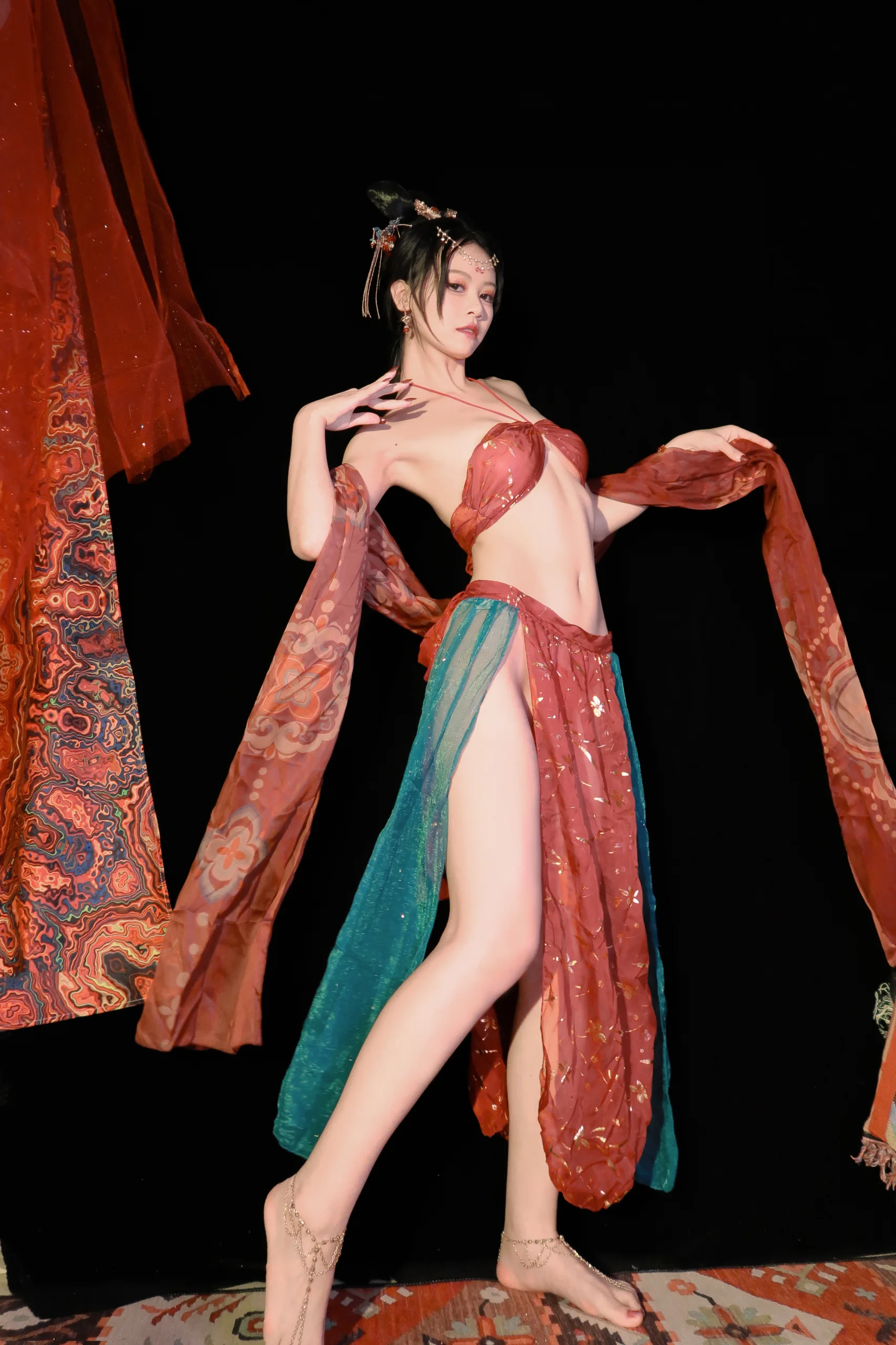 星黛鹿鹿i(千反田鹿子) 敦煌舞姬 - 第50张写真大图