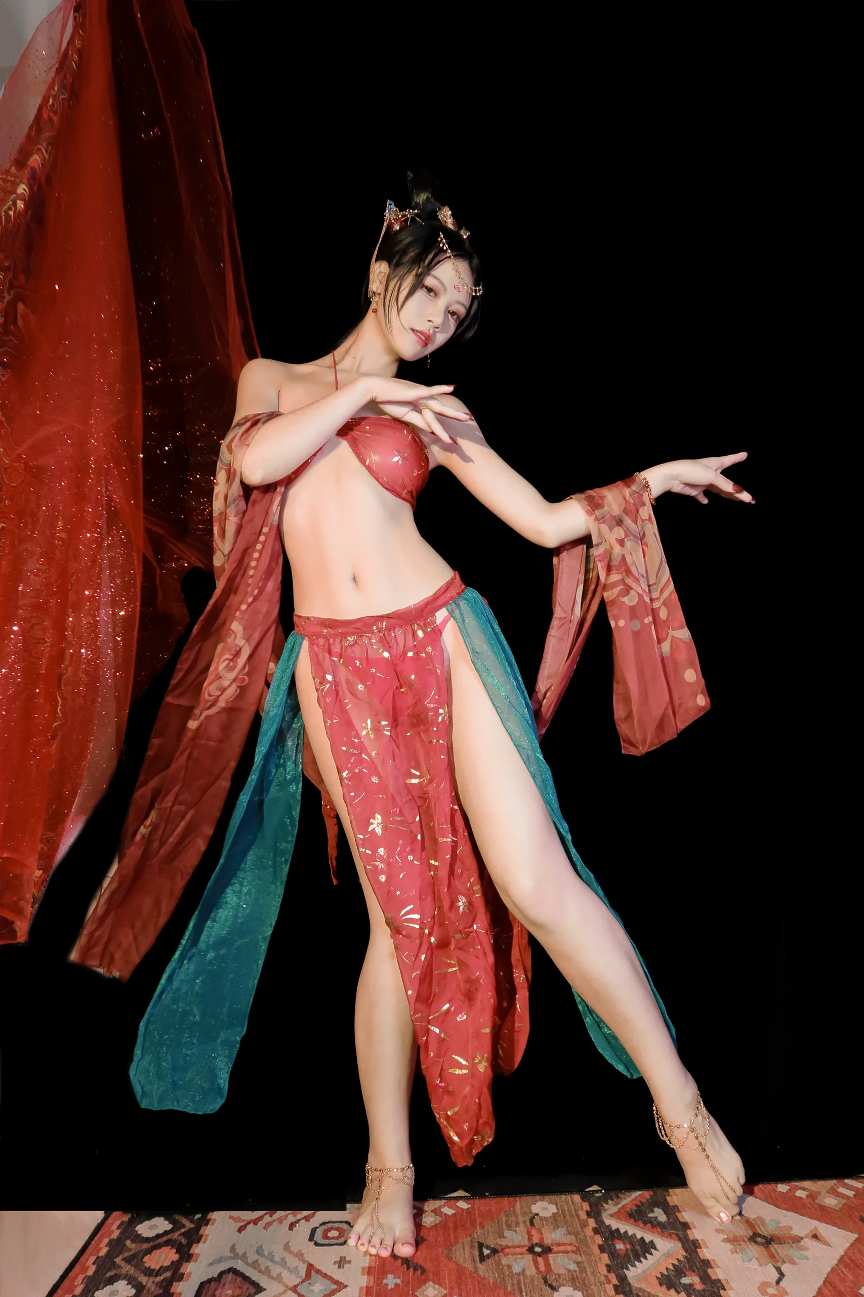 星黛鹿鹿i(千反田鹿子) 敦煌舞姬 - 第52张写真大图