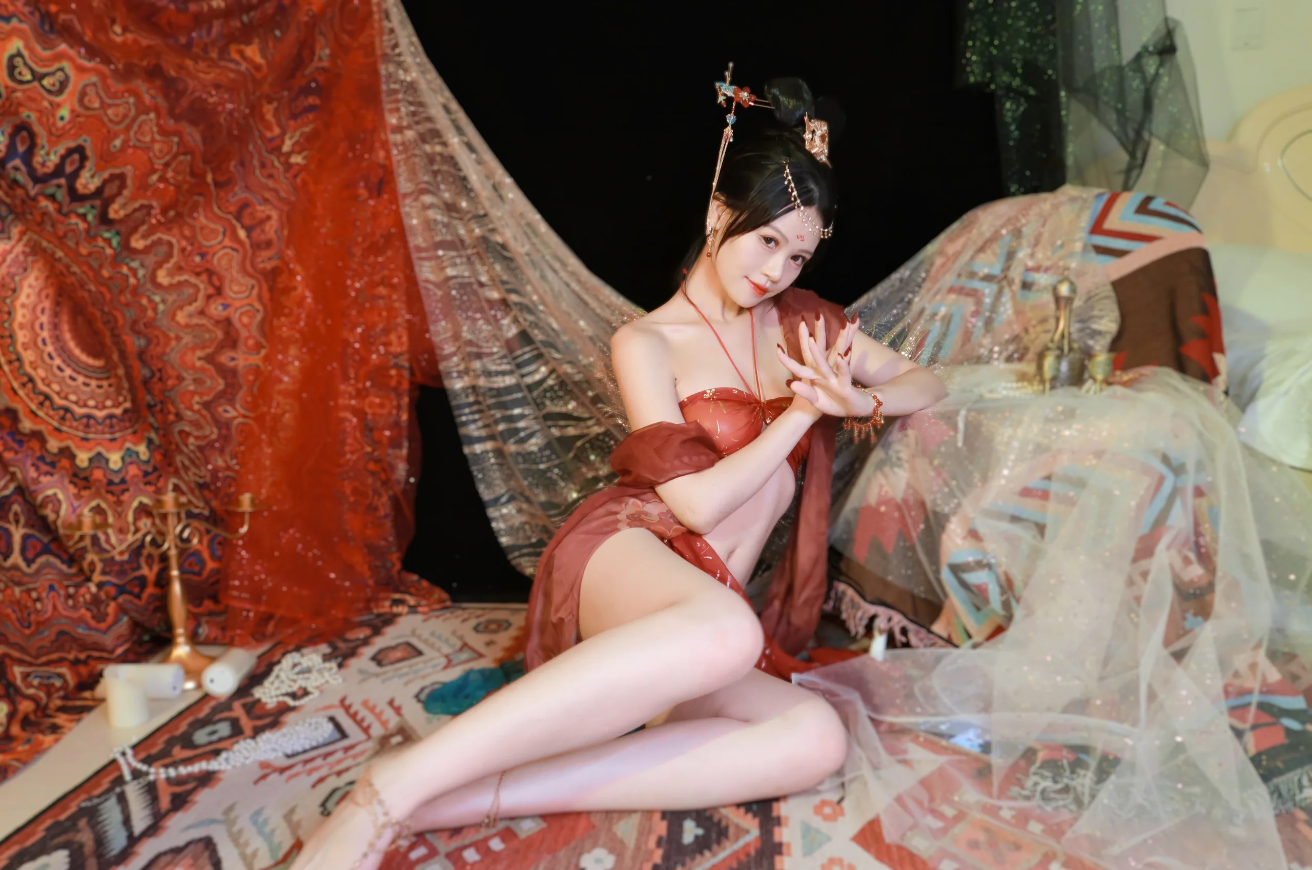 星黛鹿鹿i(千反田鹿子) 敦煌舞姬 - 第6张写真大图