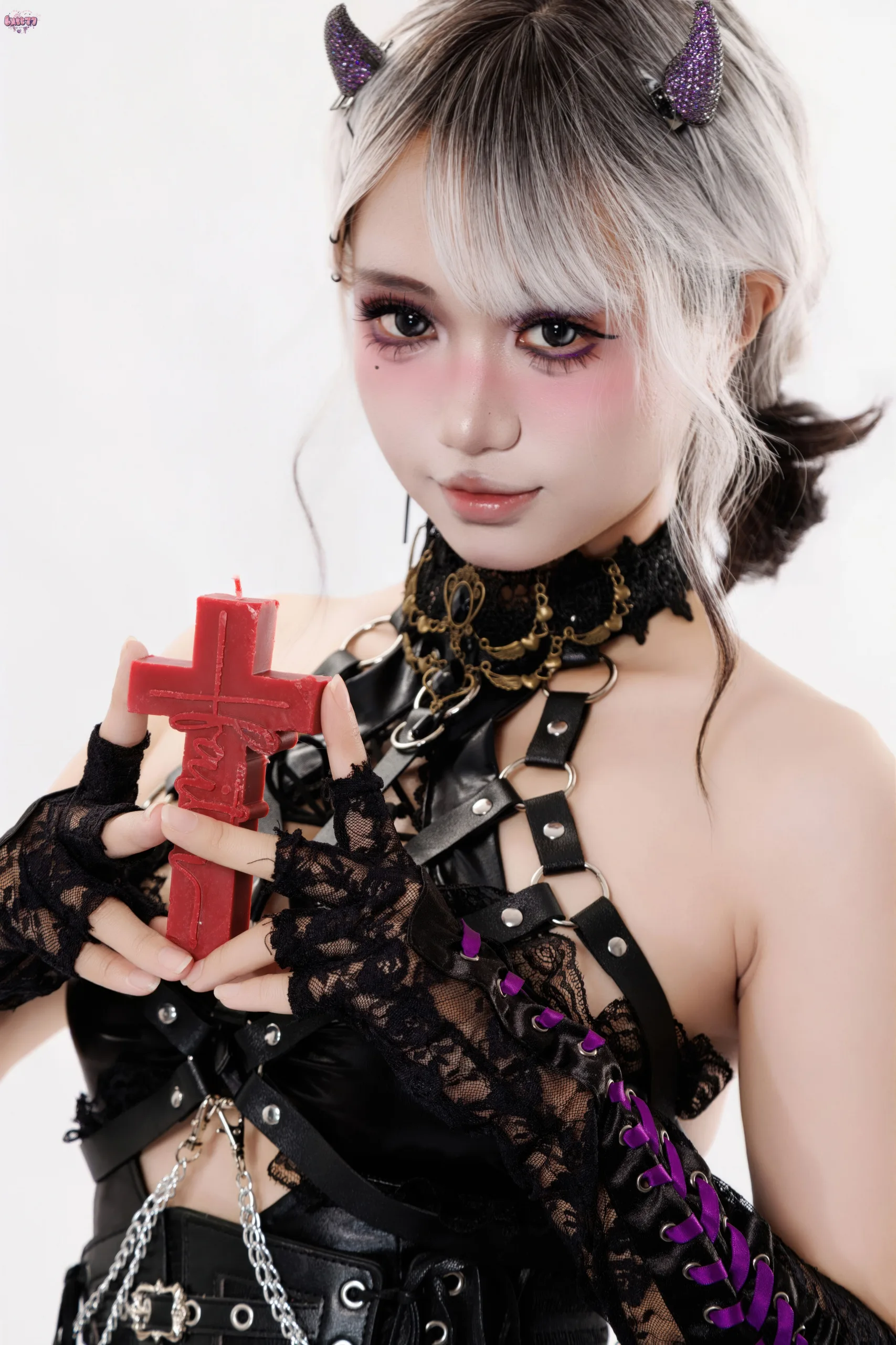 柒柒要乖哦 魔女盛宴 - 第49张写真大图