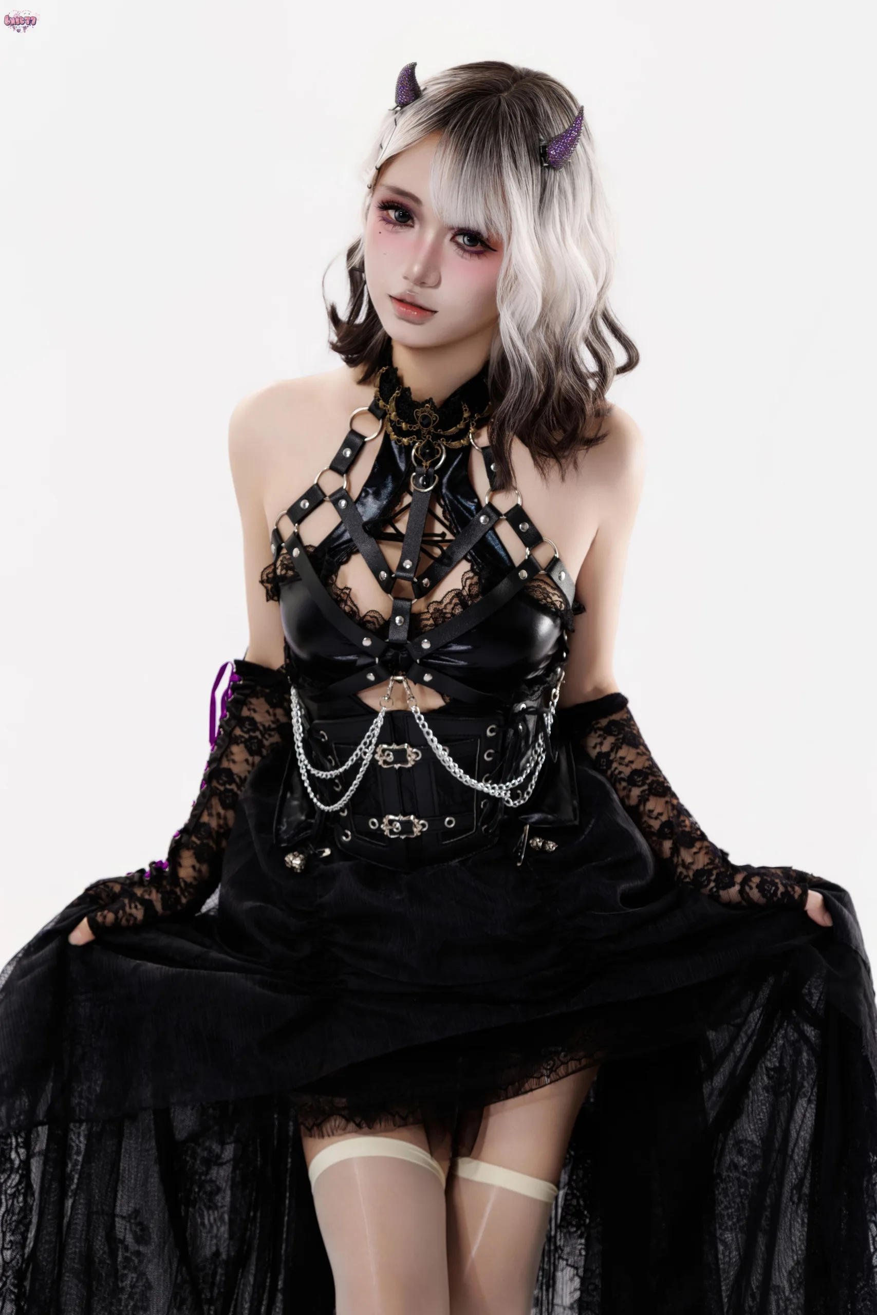 柒柒要乖哦 魔女盛宴 - 第61张写真大图