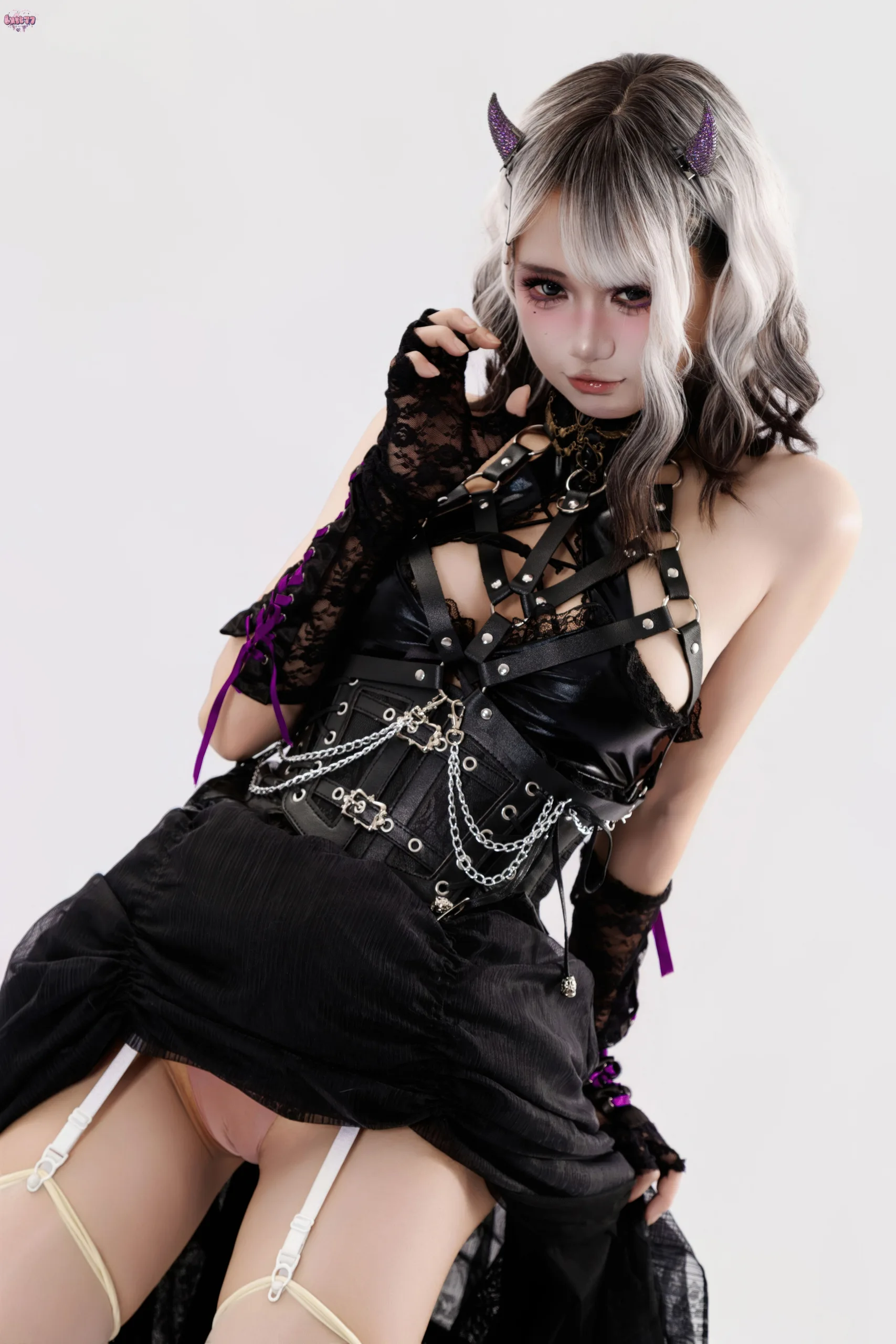柒柒要乖哦 魔女盛宴 - 第88张写真大图
