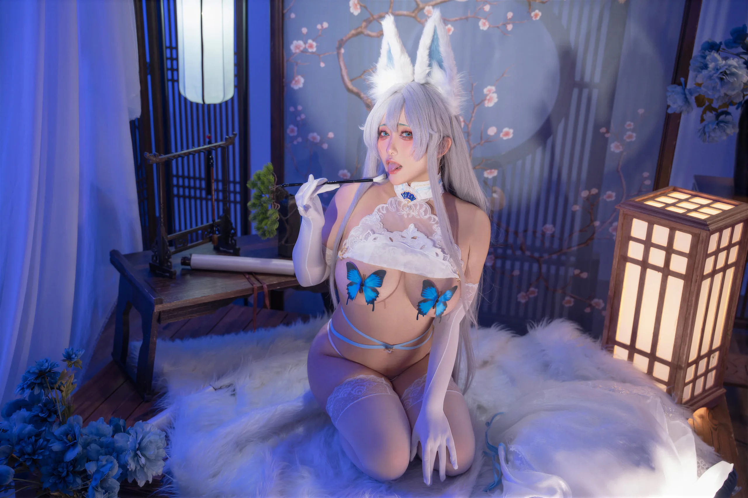 洛璃 LoLiSAMA 碧蓝航线 信浓·相融一梦 - 第76张写真大图