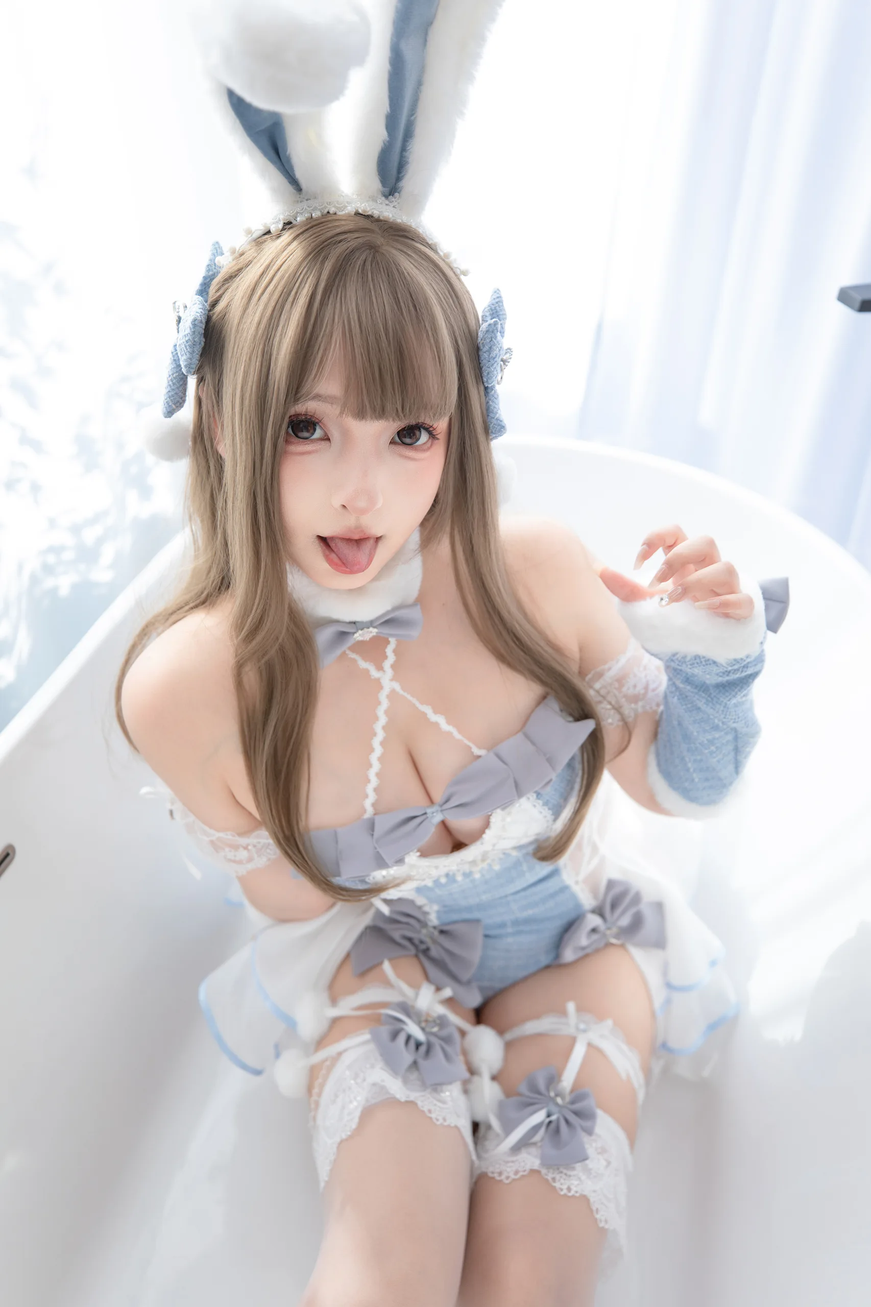 神楽坂真冬 萌兔初沐 - 第9张写真大图