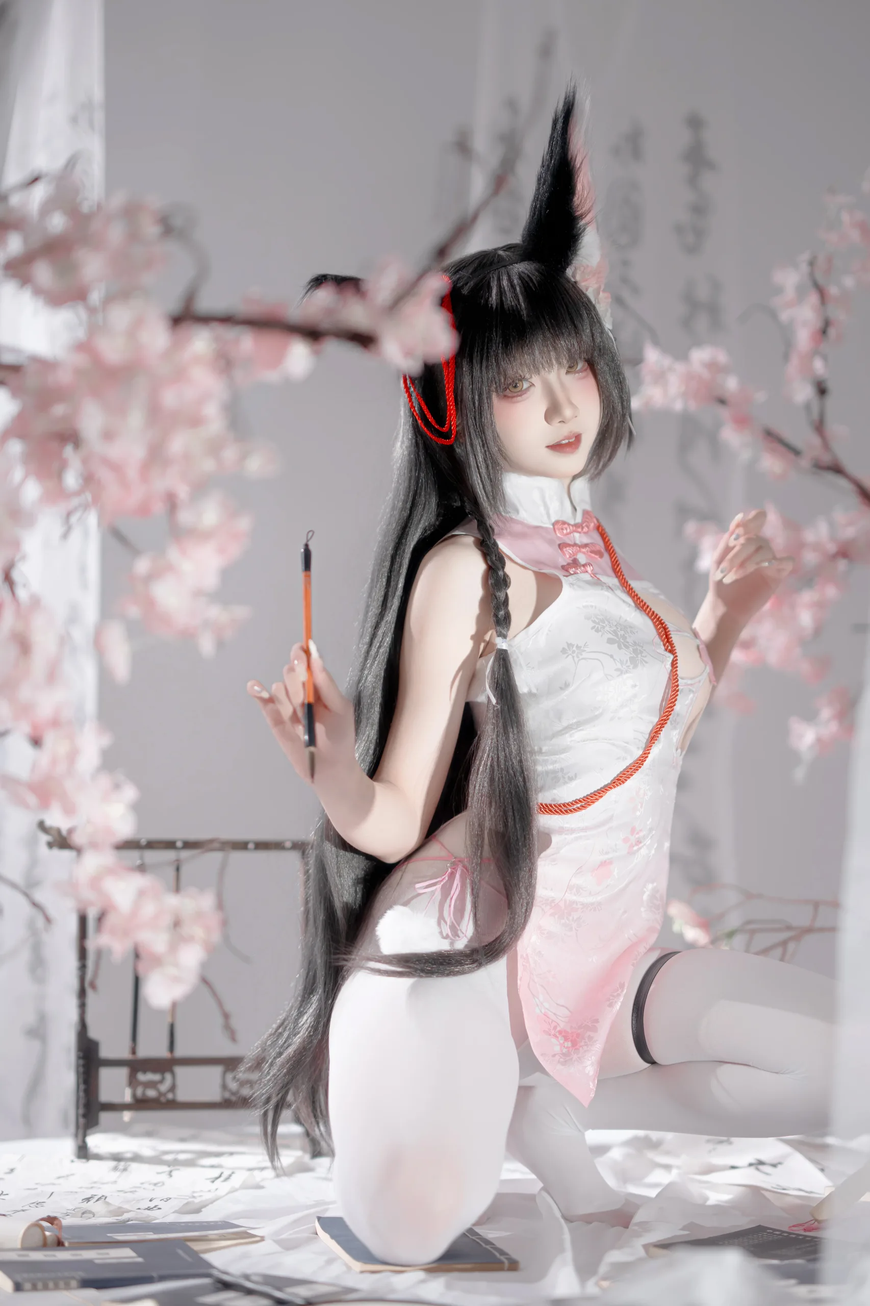 纸悦Etsu_ko 碧蓝航线 长门旗袍 - 第18张写真大图