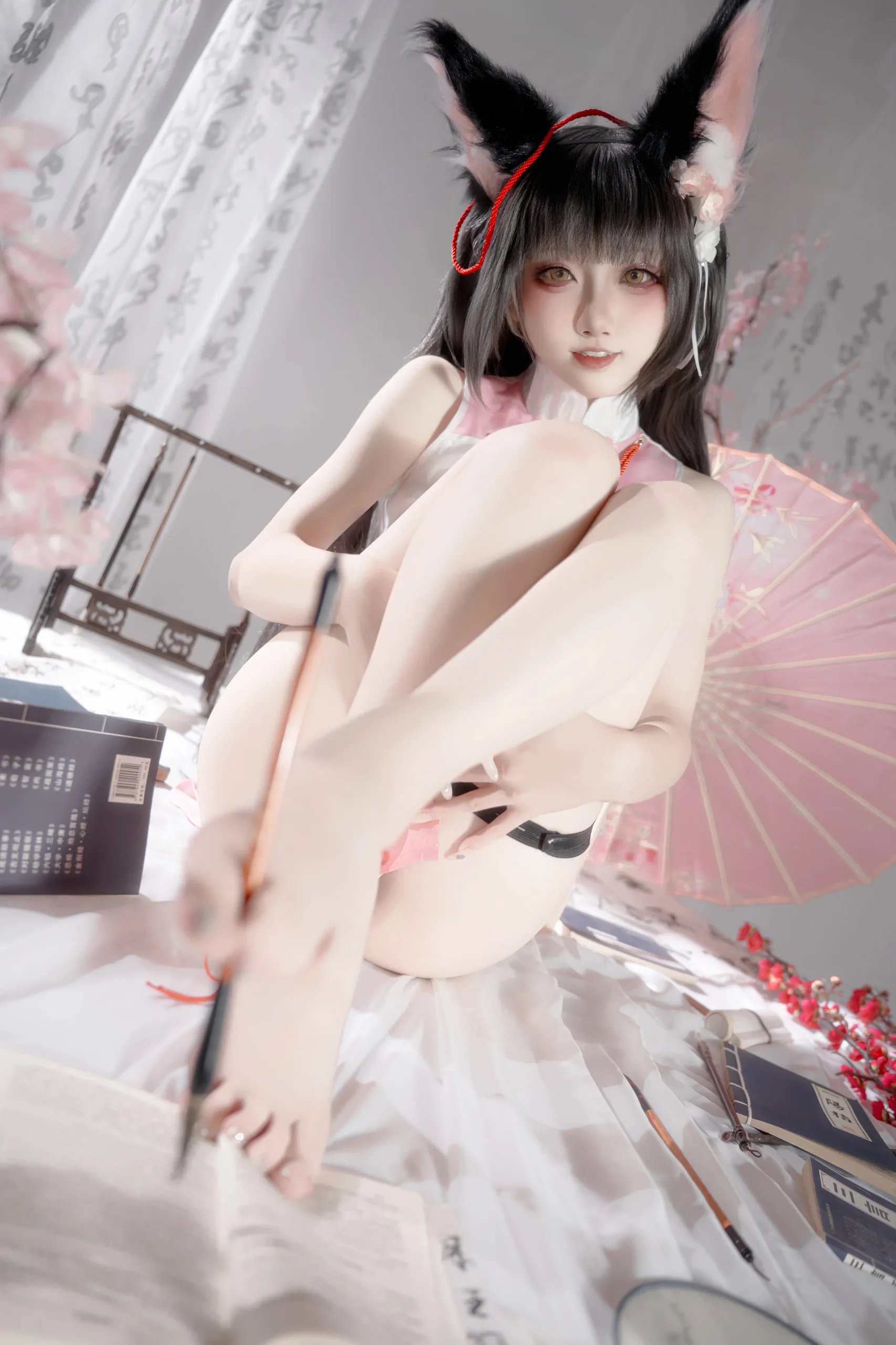 纸悦Etsu_ko 碧蓝航线 长门旗袍 - 第49张写真大图
