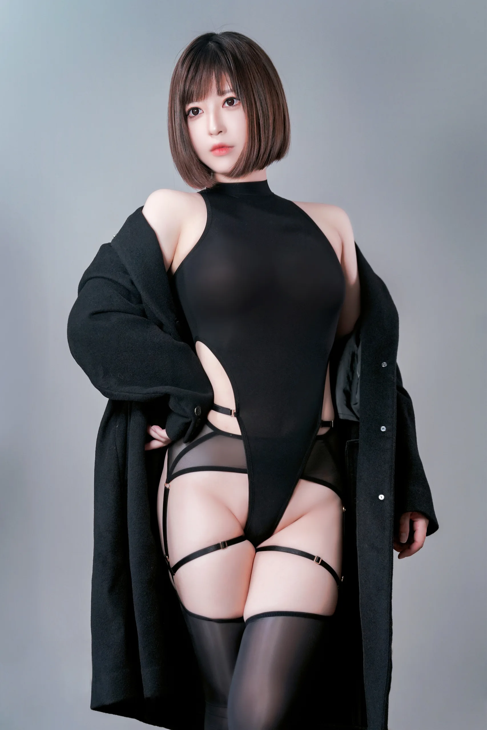 半半子 今日は黑 Vol.3 20P - 第1张写真大图