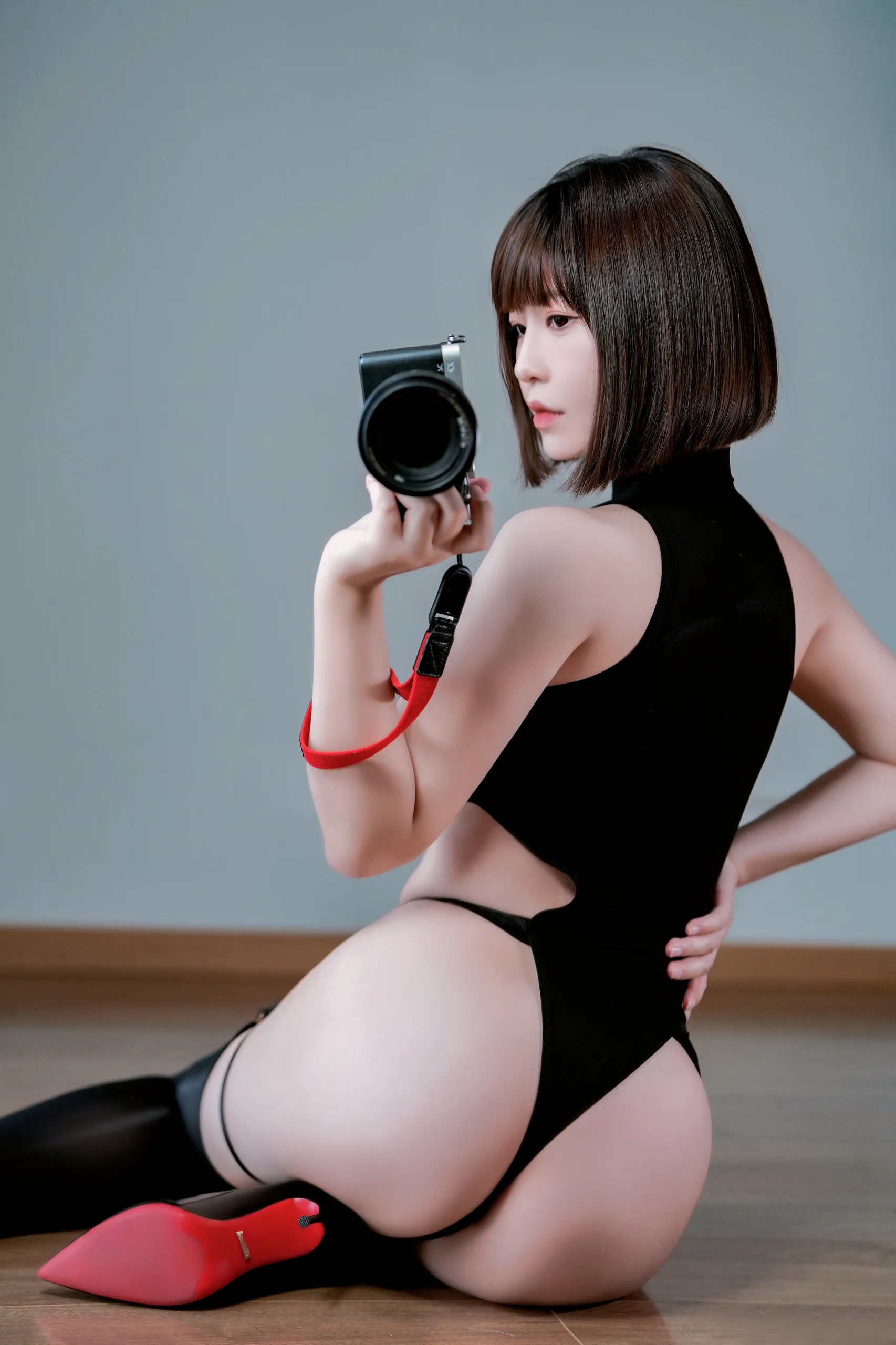 半半子 今日は黑 Vol.3 20P - 第17张写真大图