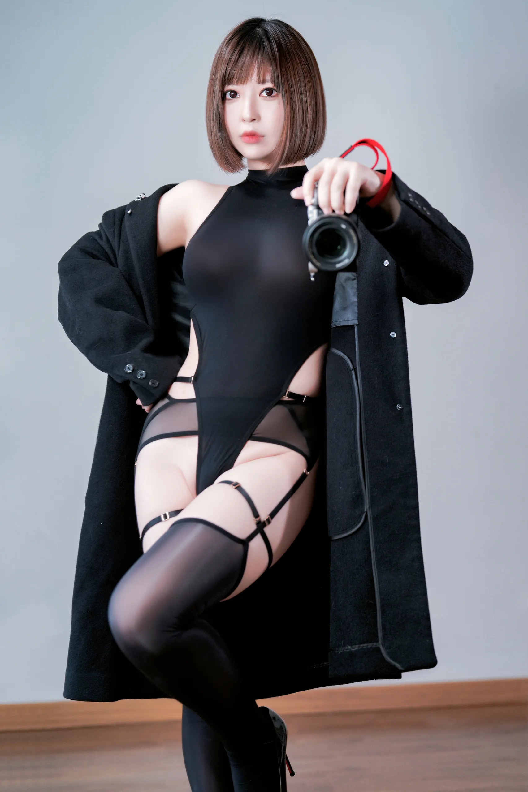 半半子 今日は黑 Vol.3 20P - 第5张写真大图