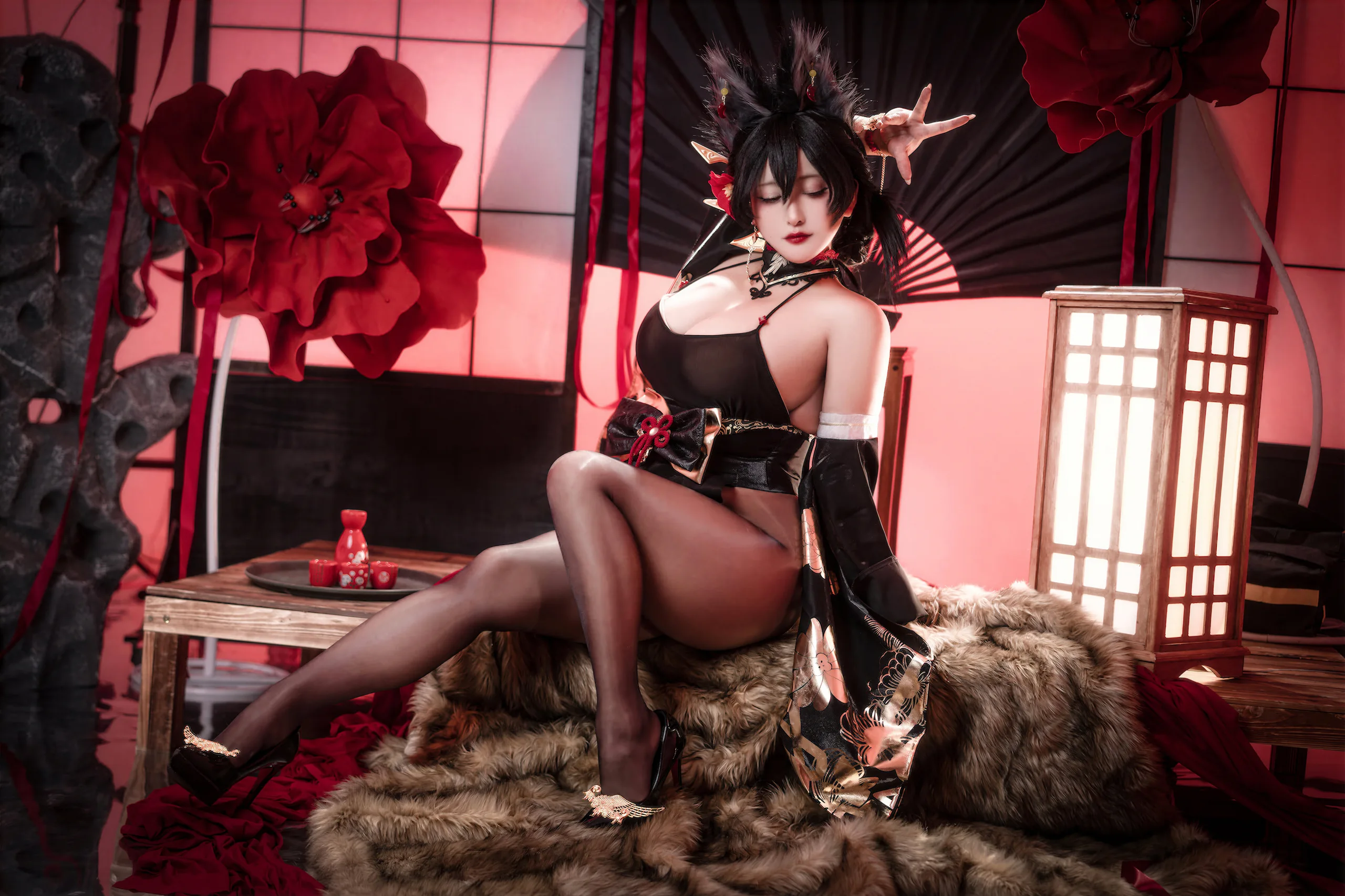 洛璃 LoLiSAMA 碧蓝航线 近江 原皮 67P - 第4张写真大图