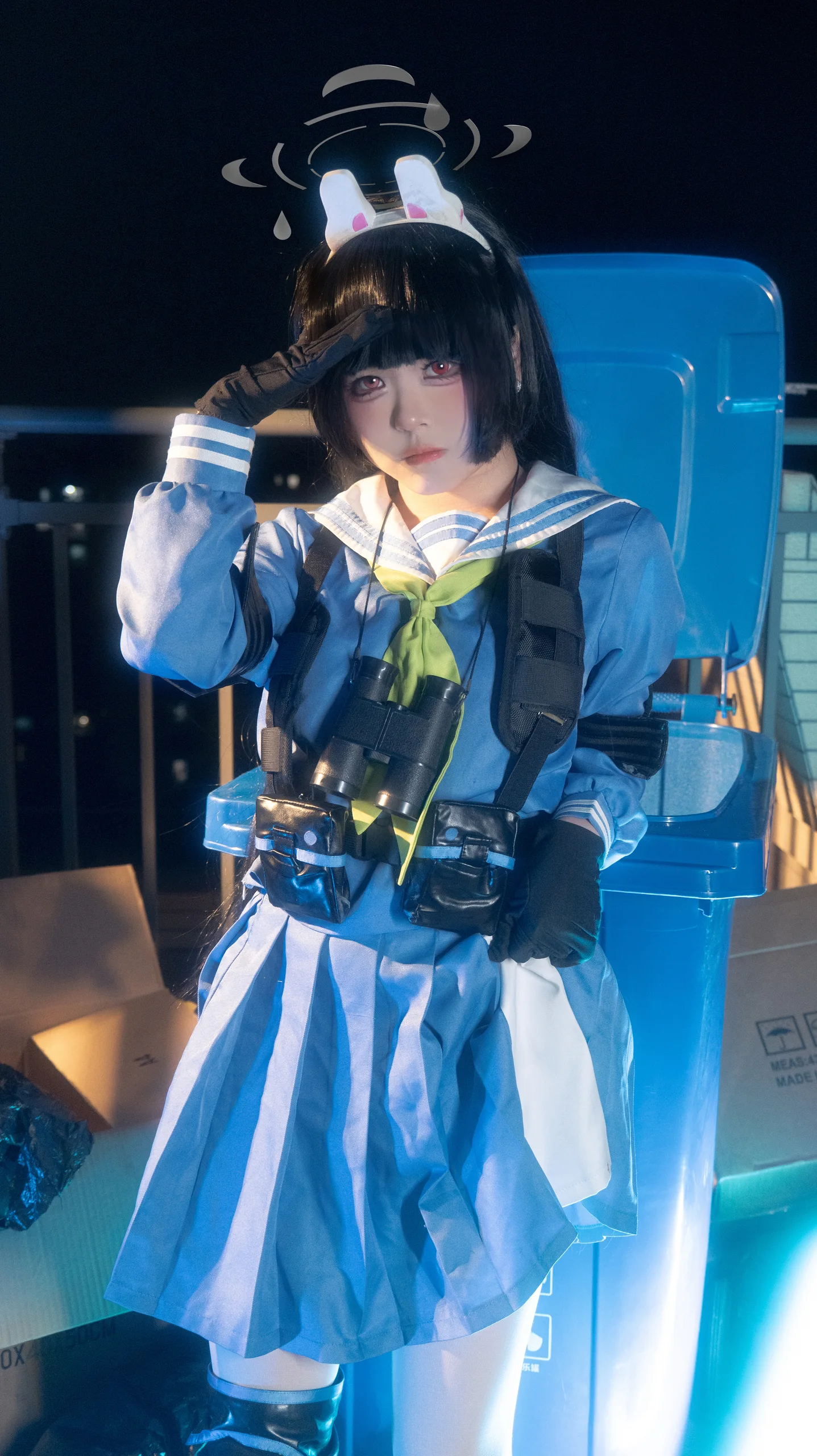 渡久山 蔚蓝档案 霞泽美游 43P - 第3张写真大图