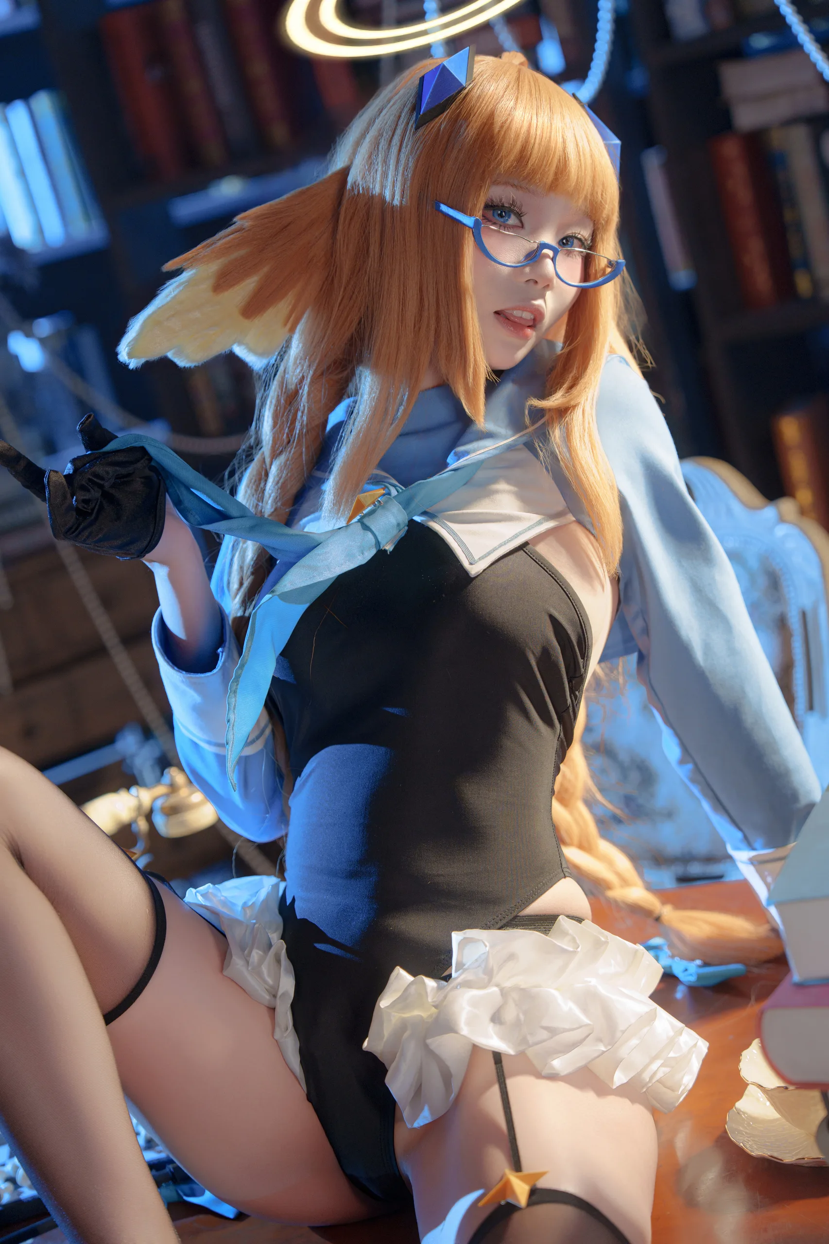 艾西Aiwest 蔚蓝档案 志美子 - 第15张写真大图