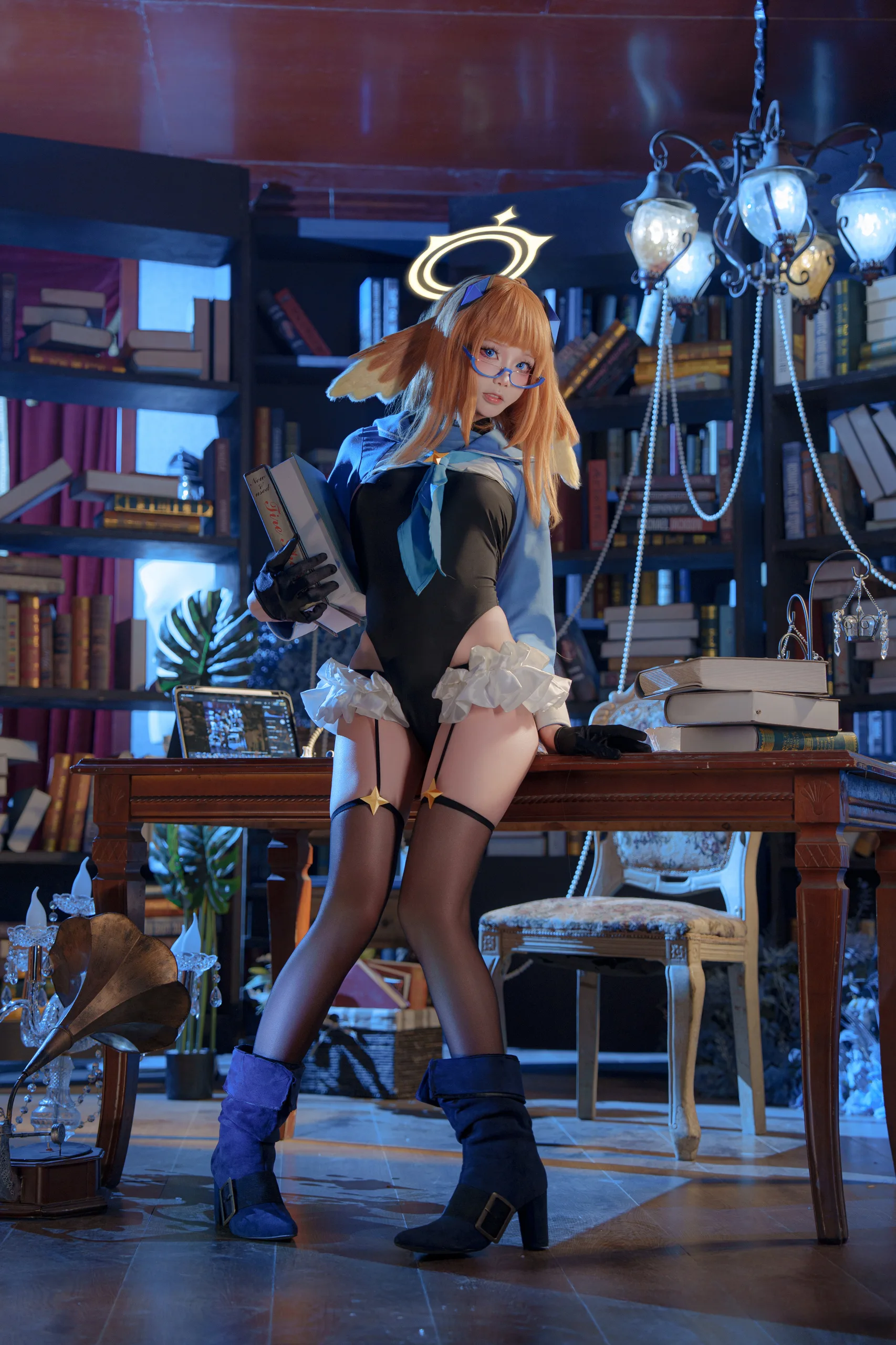 艾西Aiwest 蔚蓝档案 志美子 - 第20张写真大图