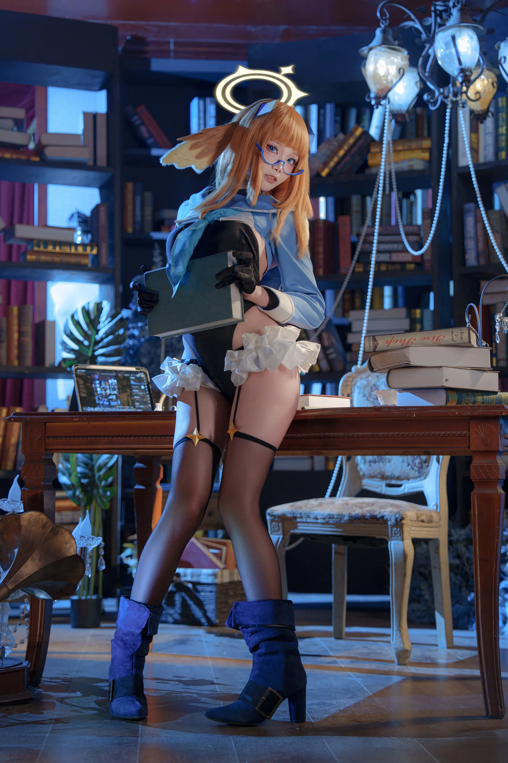 艾西Aiwest 蔚蓝档案 志美子 - 第21张写真大图
