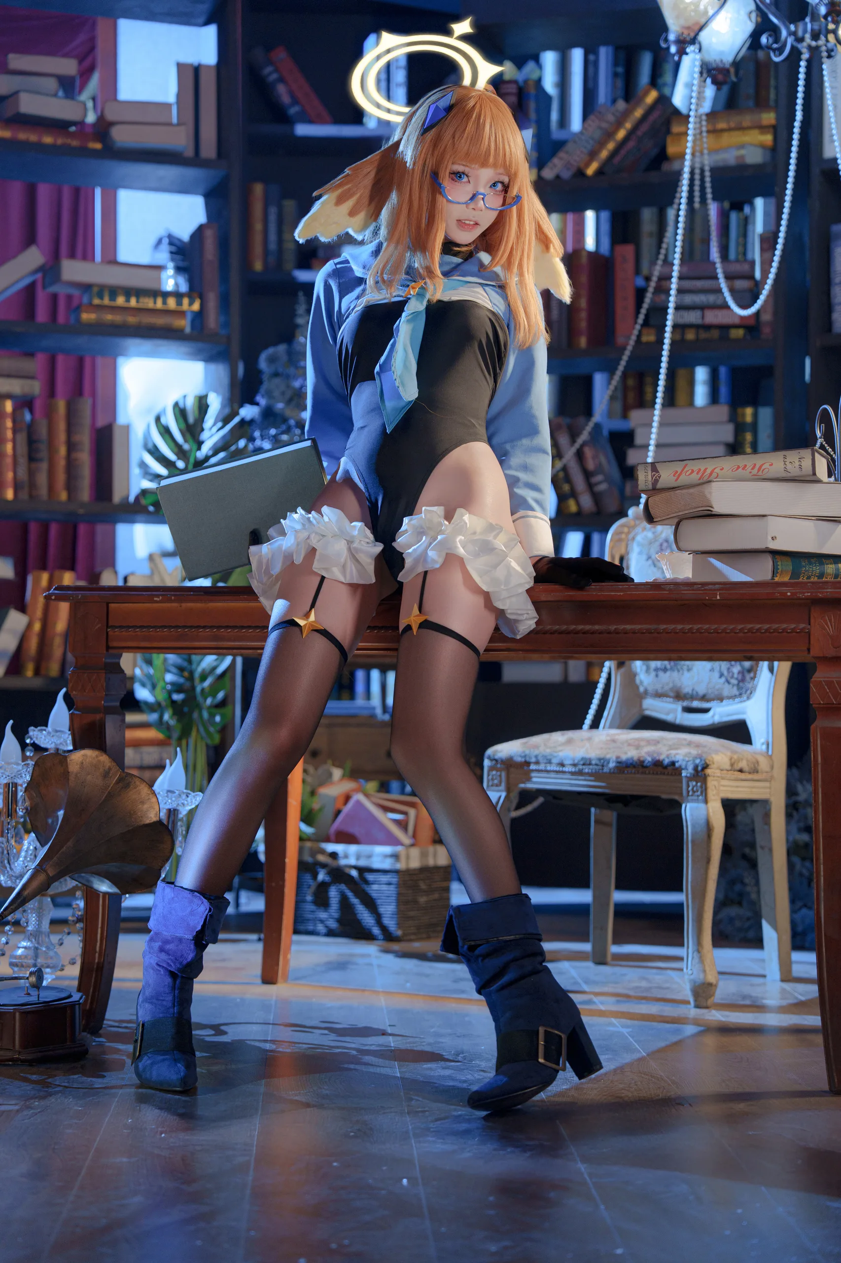 艾西Aiwest 蔚蓝档案 志美子 - 第24张写真大图