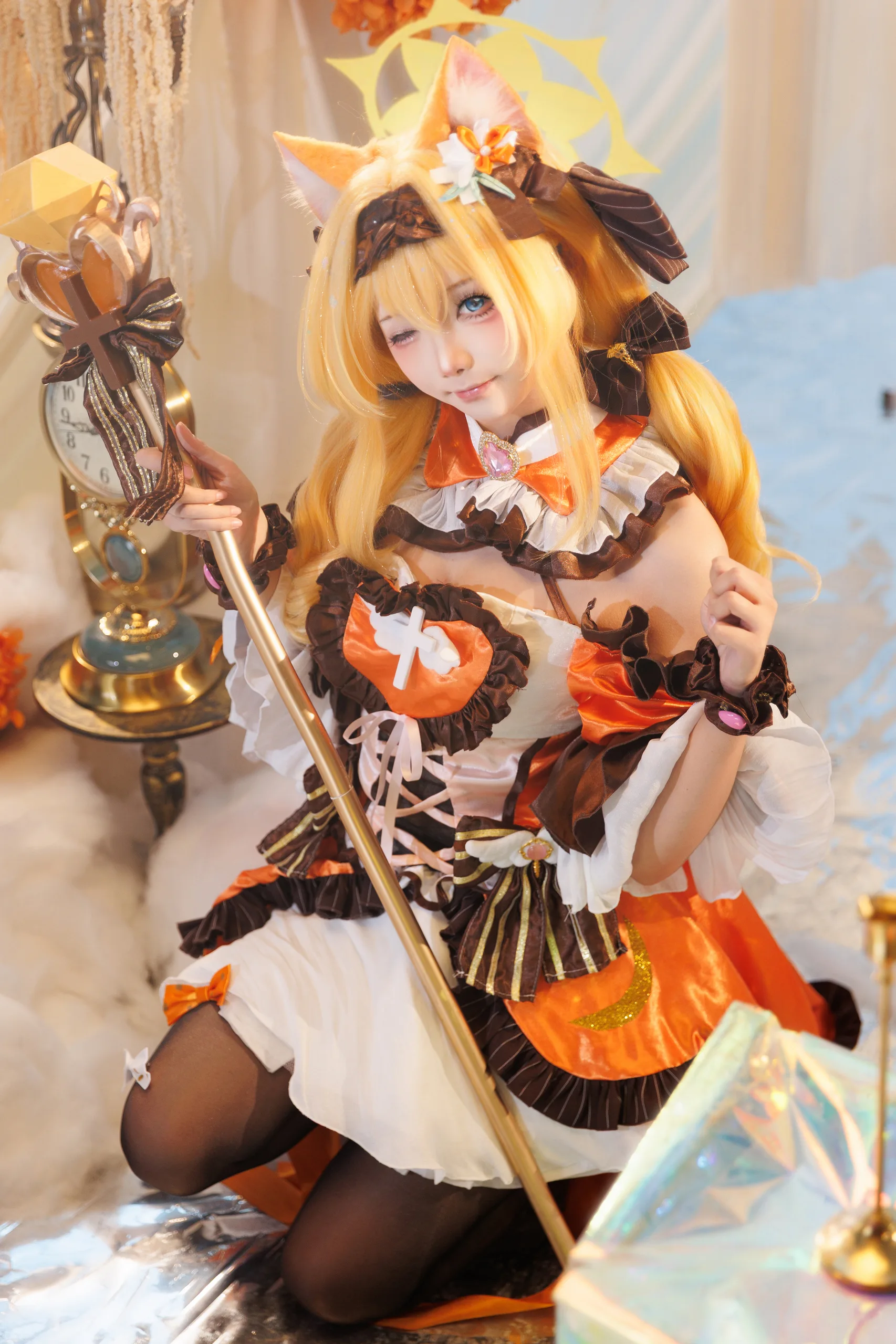 艾西Aiwest 蔚蓝档案伊落玛丽 魔法少女 - 第10张写真大图