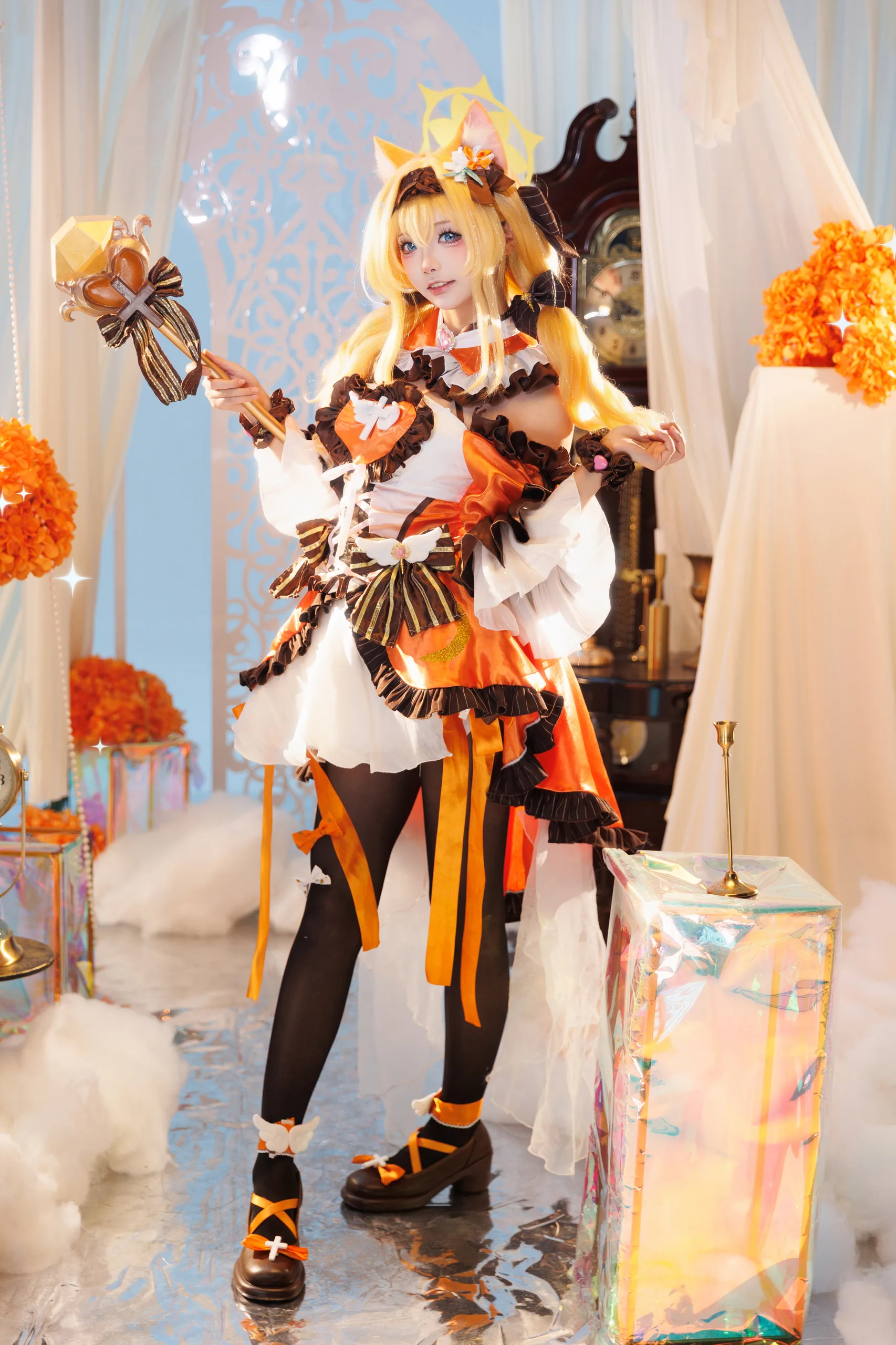 艾西Aiwest 蔚蓝档案伊落玛丽 魔法少女 - 第13张写真大图