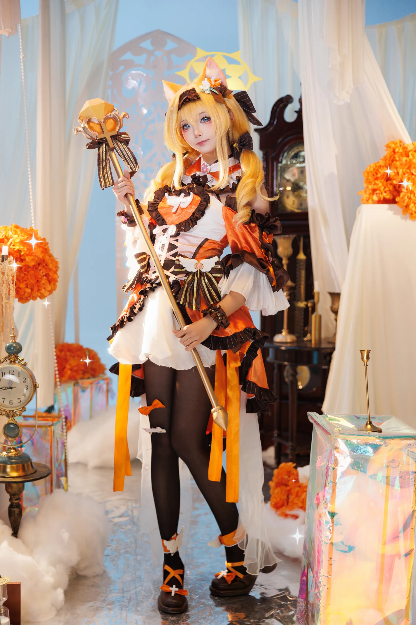 艾西Aiwest 蔚蓝档案伊落玛丽 魔法少女 - 第15张写真大图