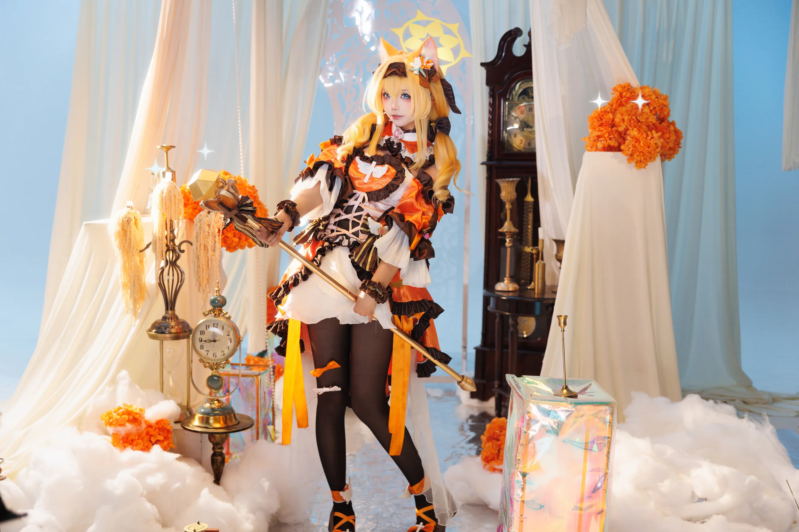 艾西Aiwest 蔚蓝档案伊落玛丽 魔法少女 - 第16张写真大图