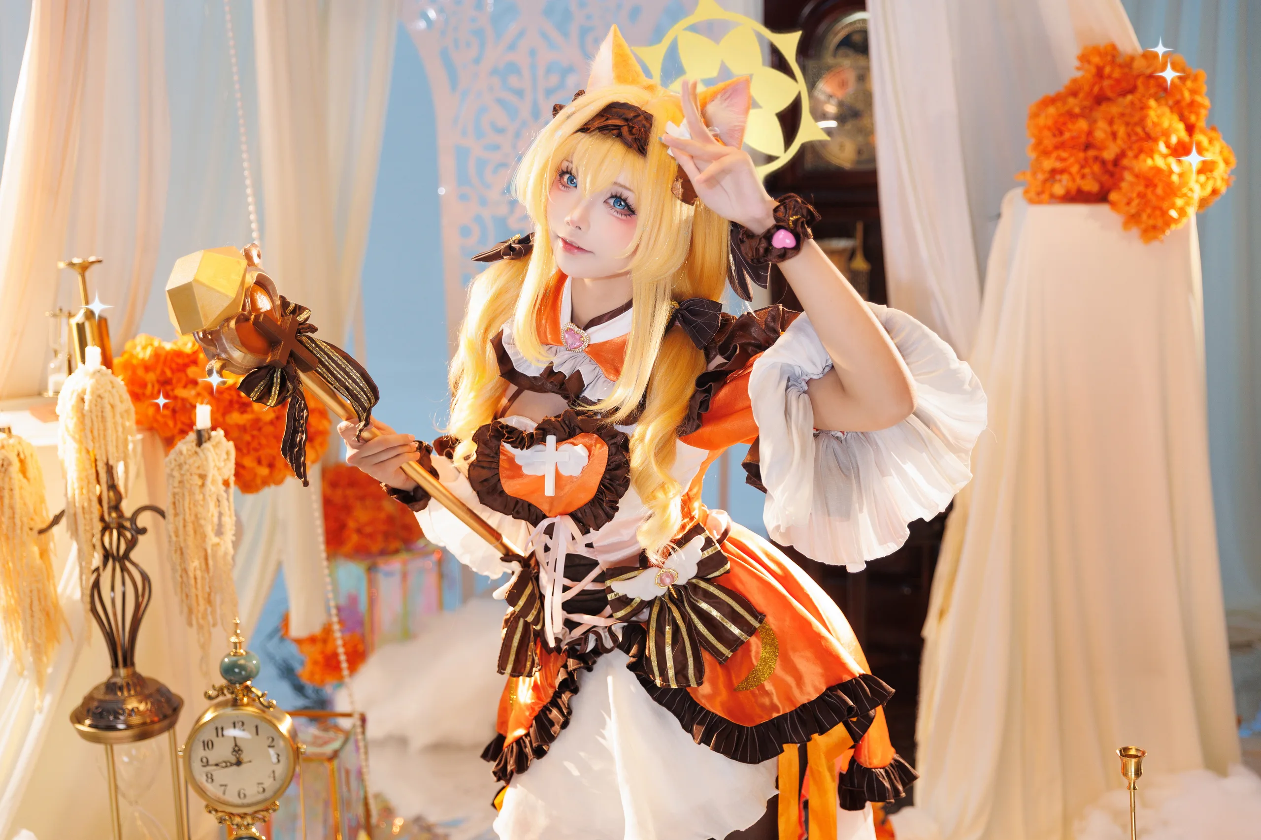 艾西Aiwest 蔚蓝档案伊落玛丽 魔法少女 - 第17张写真大图