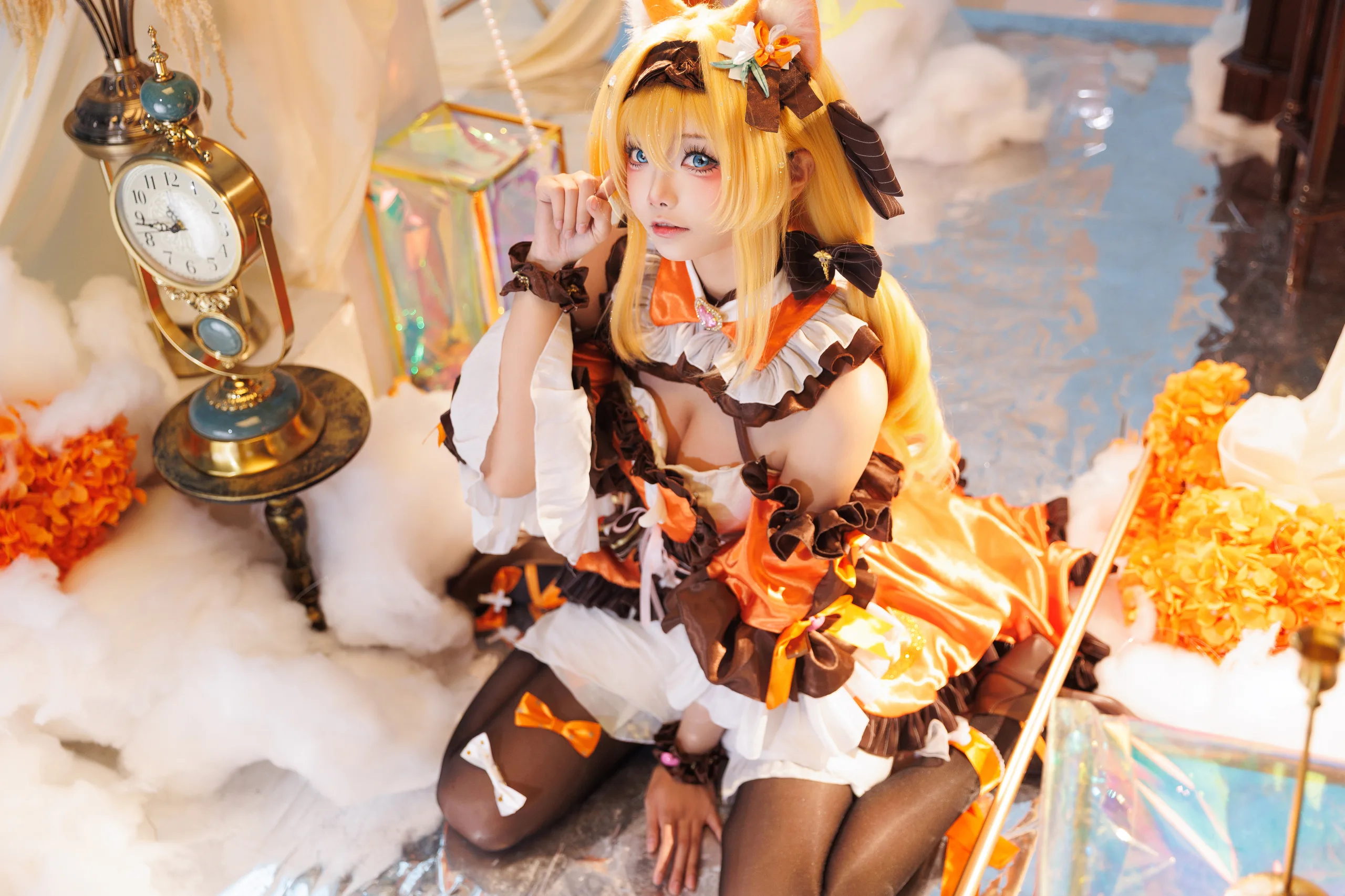 艾西Aiwest 蔚蓝档案伊落玛丽 魔法少女 - 第30张写真大图