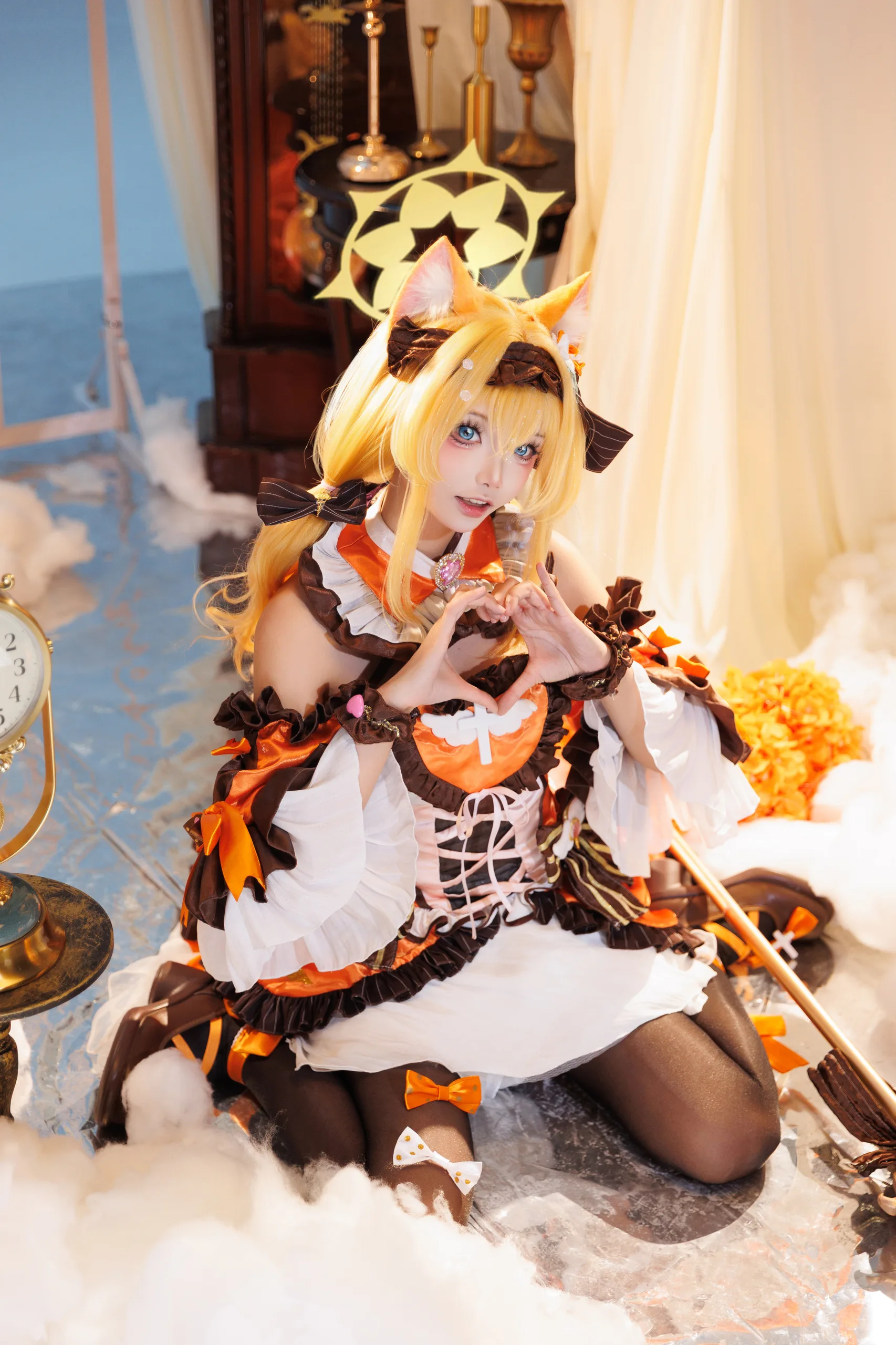 艾西Aiwest 蔚蓝档案伊落玛丽 魔法少女 - 第32张写真大图