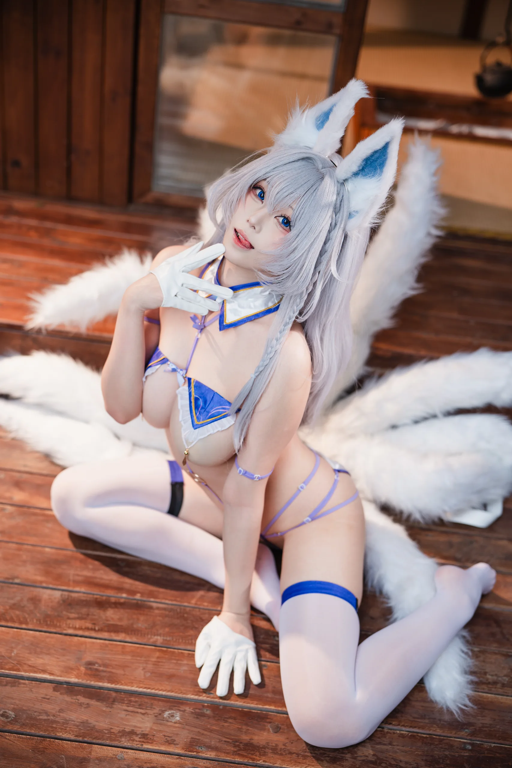 蜜汁猫裘 碧蓝航线 信浓 中 - 第33张写真大图