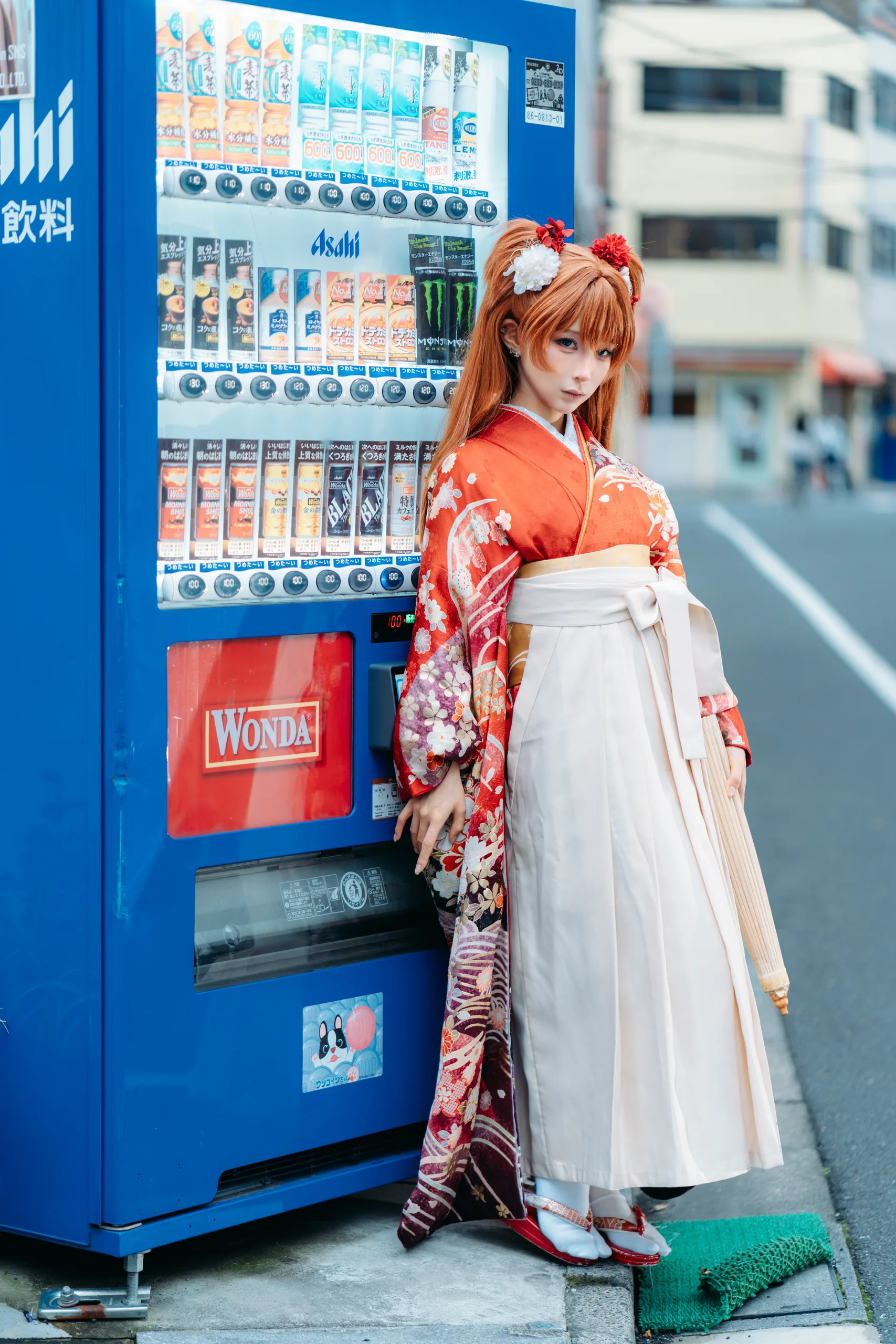 蠢沫沫 EVA明日香和服 - 第18张写真大图