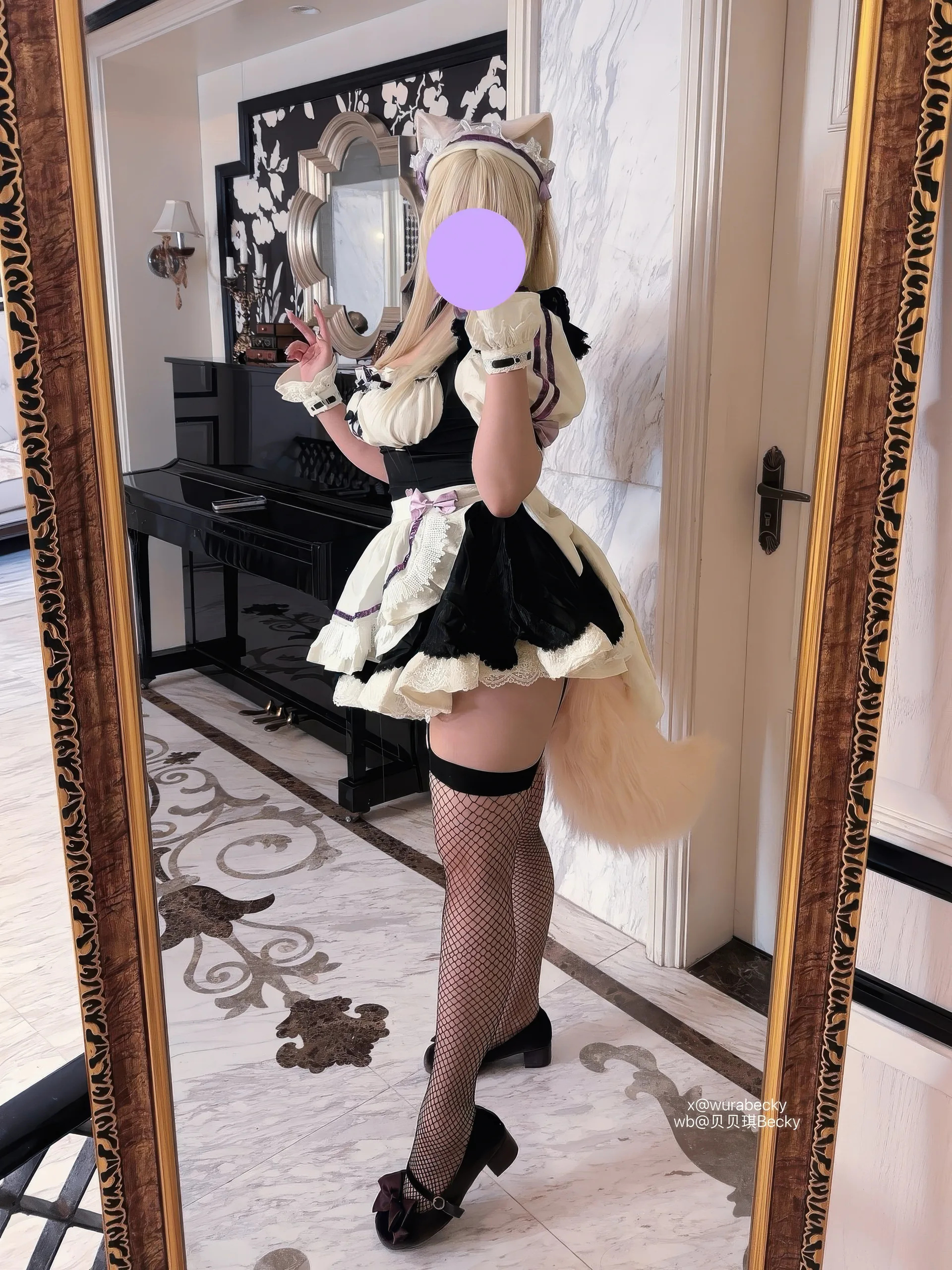 贝贝琪Becky 猫娘乐园 椰子喵 - 第25张写真大图